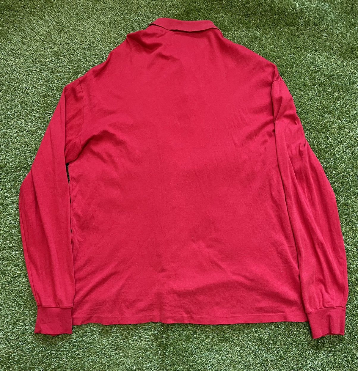 Polo Ralph Lauren VINTAGE POLO GOLF Long Sleeve Polo T Shirt Mens M Oversized Size US L / EU 52-54 / 3 - 2 Preview