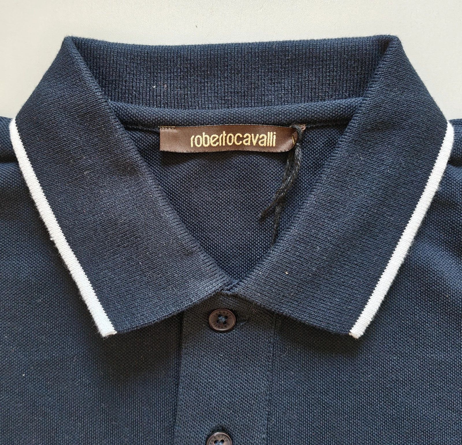 Roberto Cavalli Robert Cavalli RC Monogram-Embroidered Polo Shirt T / 6012 Size US M / EU 48-50 / 2 - 5 Thumbnail