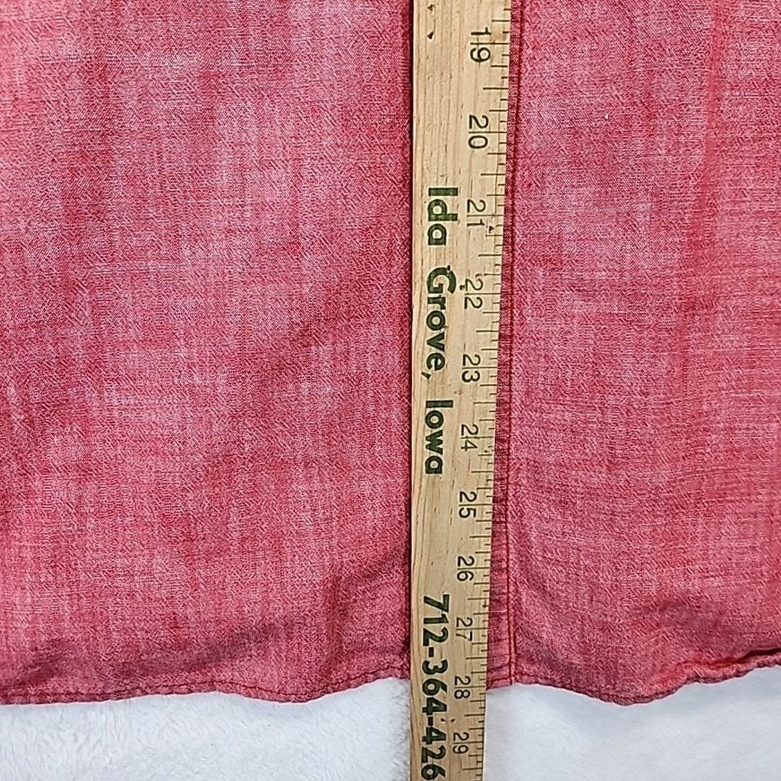 Vintage Foundry Men's 2XL Red Short Sleeve Button-Up Work Shirt Grunge Pocket Casual Shirt Size US XXL / EU 58 / 5 - 5 Thumbnail