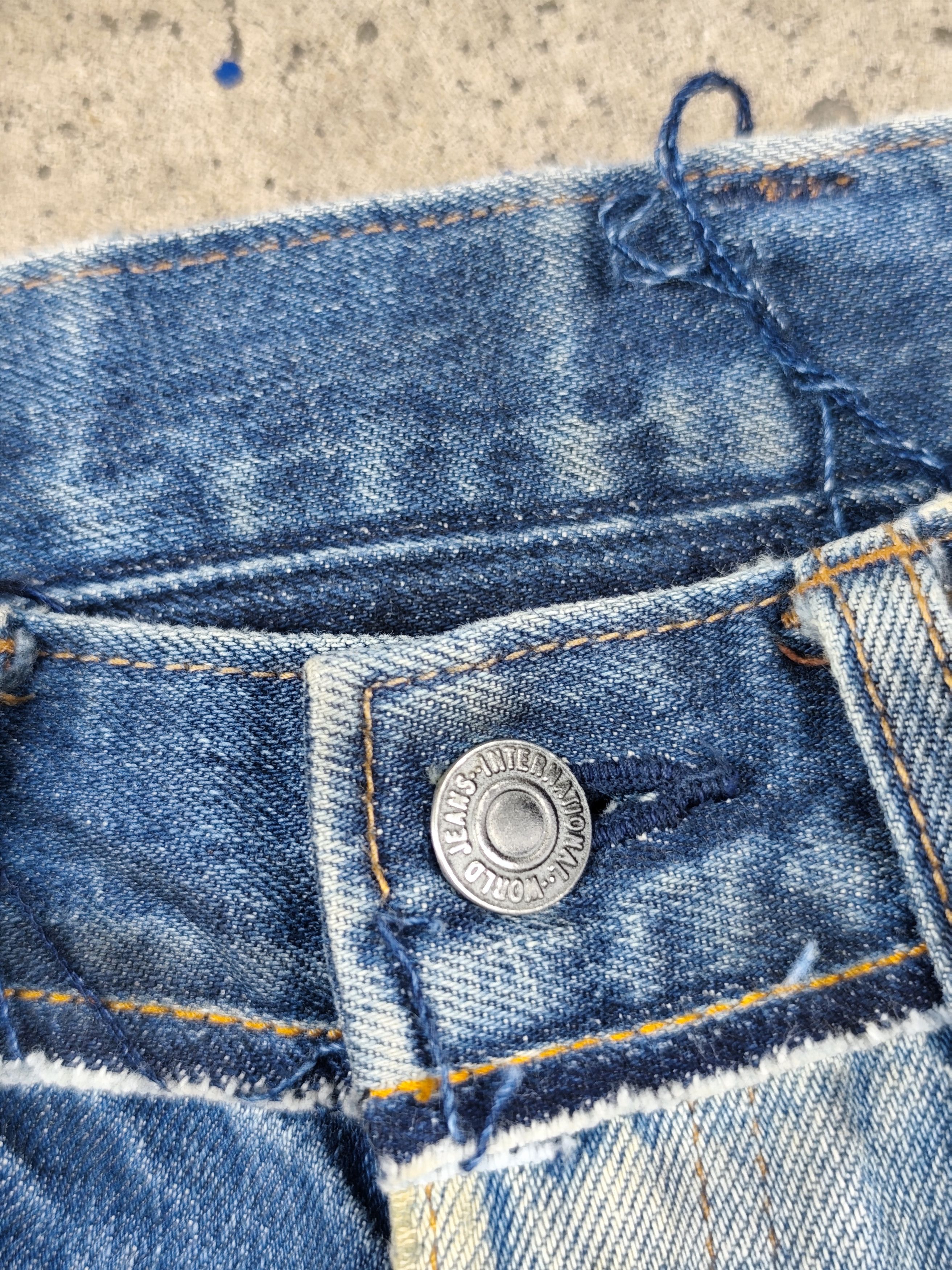 Comme des Garcons Homme Plus Comme des Garcons Homme AD1997 Patchwork Levi's Denim Pants Size US 30 / EU 46 - 14 Thumbnail