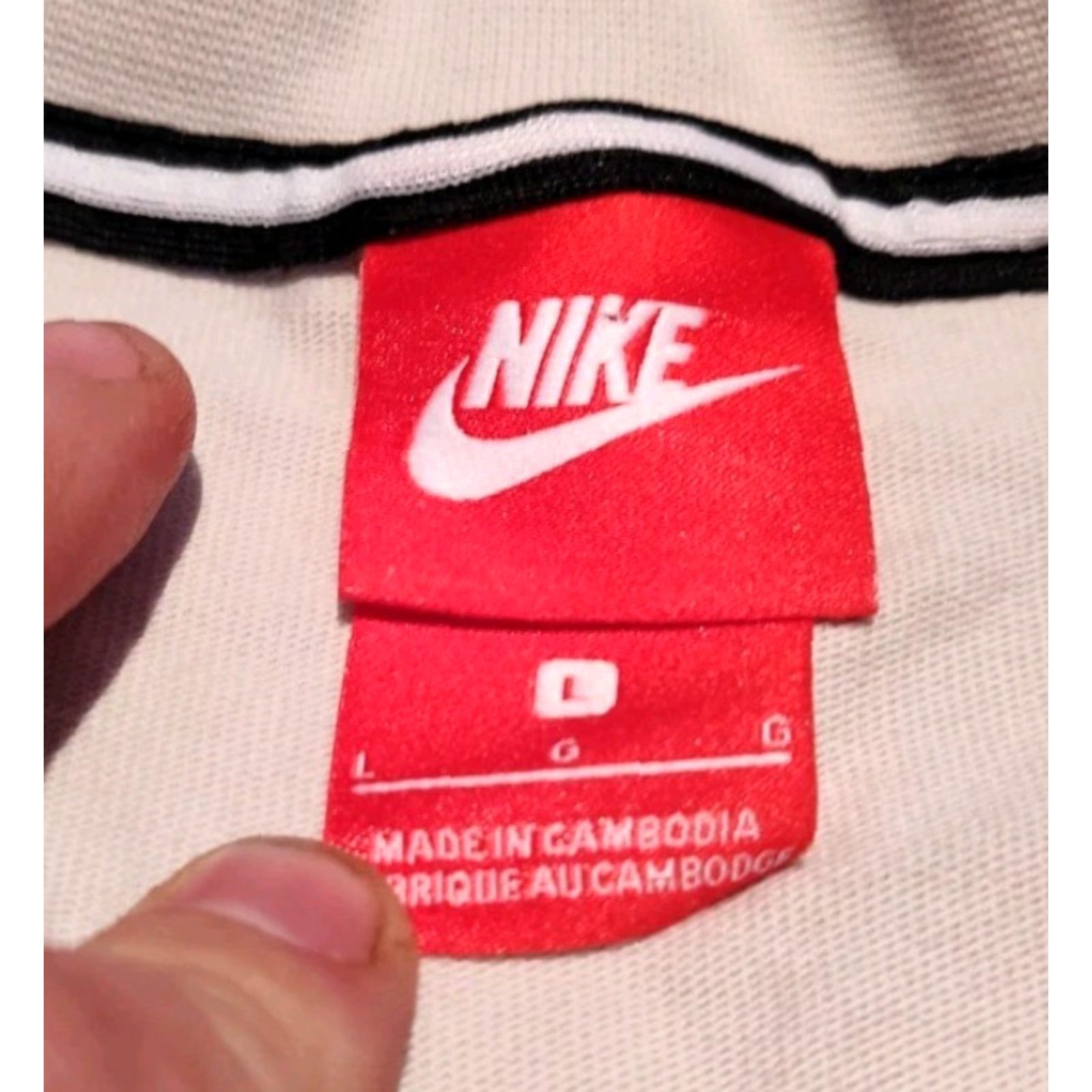 Nike Nike Air Men's Athletic Short Sleeve Shirt Size XL Crew Neck Multicolor Nike Swoosh Running Outdoor All Seasons Size US XL / EU 56 / 4 - 7 Thumbnail