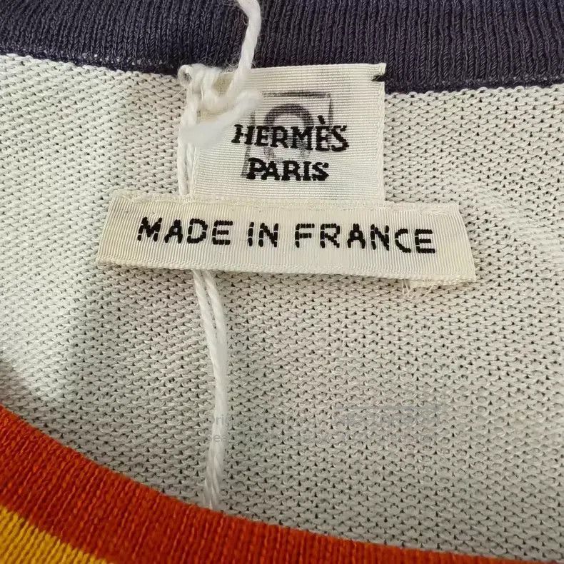 Hermes Hermes White Polka Dot Colorblock Knit Dress Size XXS / US 00 / IT 34 - 3 Thumbnail