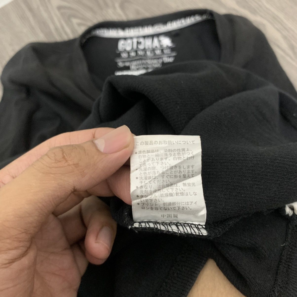 Japanese Brand 🇯🇵GOTCHA Japanese Brand Black On Black Longsleeve🇯🇵 Size US L / EU 52-54 / 3 - 8 Thumbnail