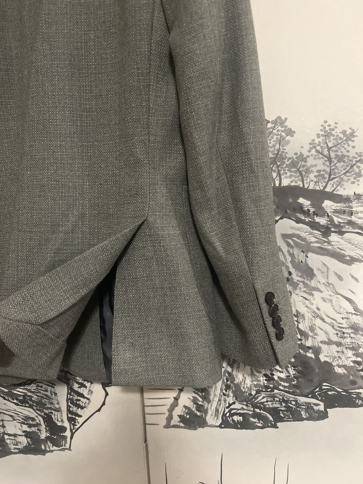 Reiss Sage Reiss Wool Blend Blazer 38 Attire Size 38R - 4 Thumbnail
