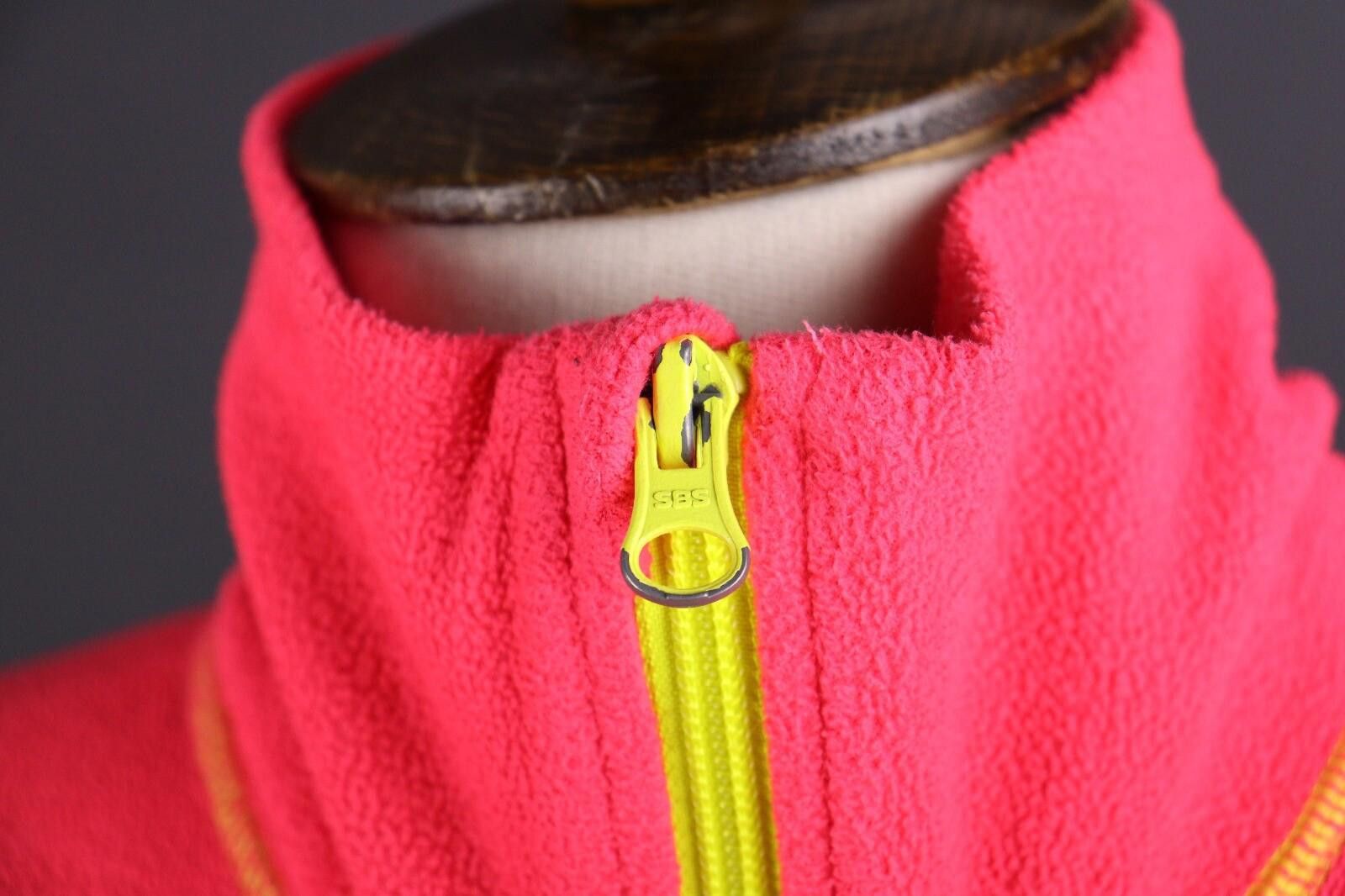 Designer Kari Traa Pink Full Zip Hiking Fleece Jacket Size M Size M / US 6-8 / IT 42-44 - 4 Thumbnail