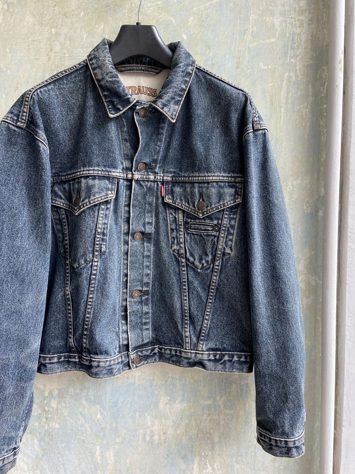 Levi's × Levi's Vintage Clothing Vintage Levi’s Denim Trucker Jacket Size US L / EU 52-54 / 3 - 8 Thumbnail