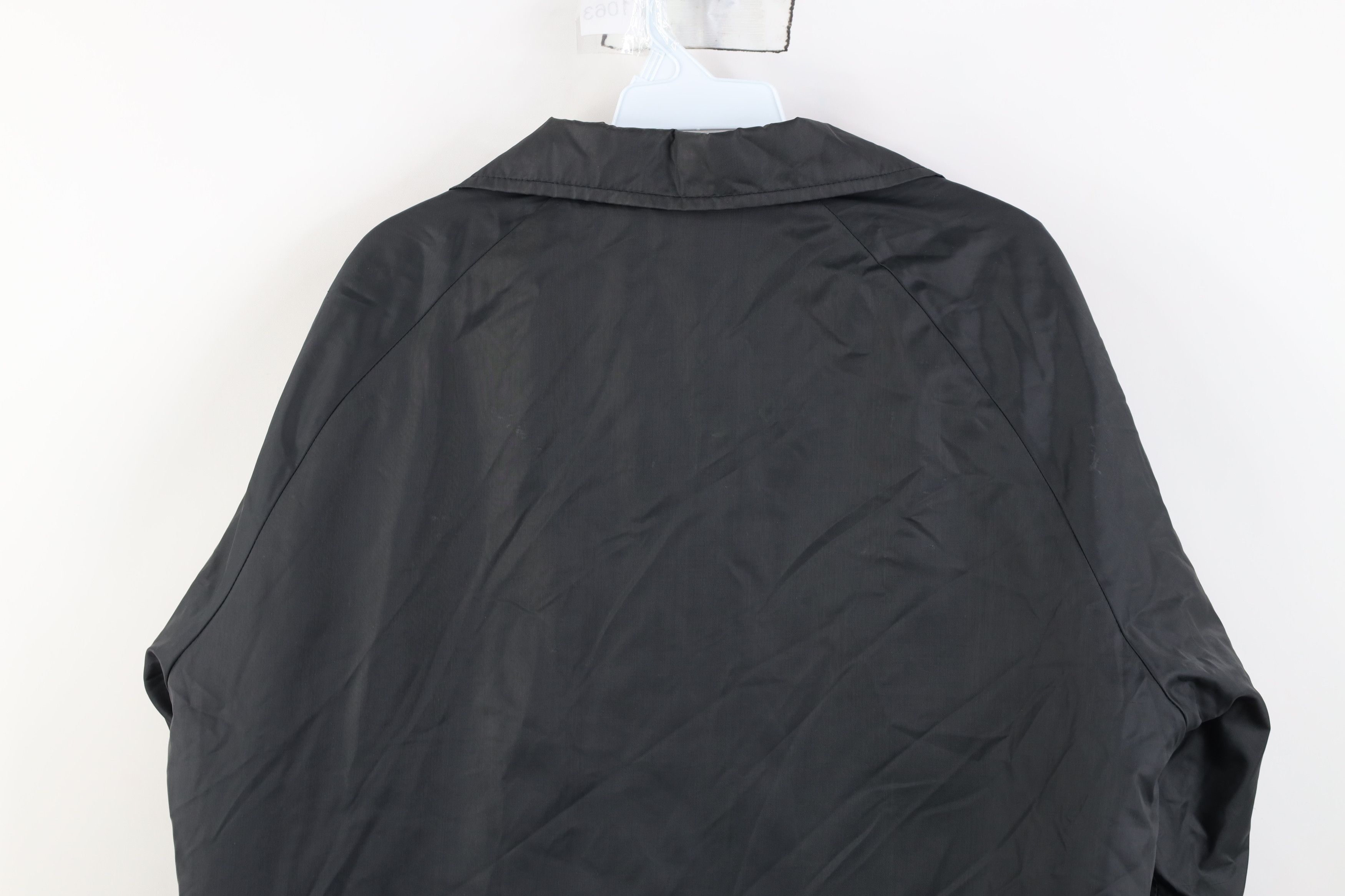 Vintage Vintage 70s Streetwear Lined Coach Coaches Jacket Black USA Size US M / EU 48-50 / 2 - 15 Thumbnail