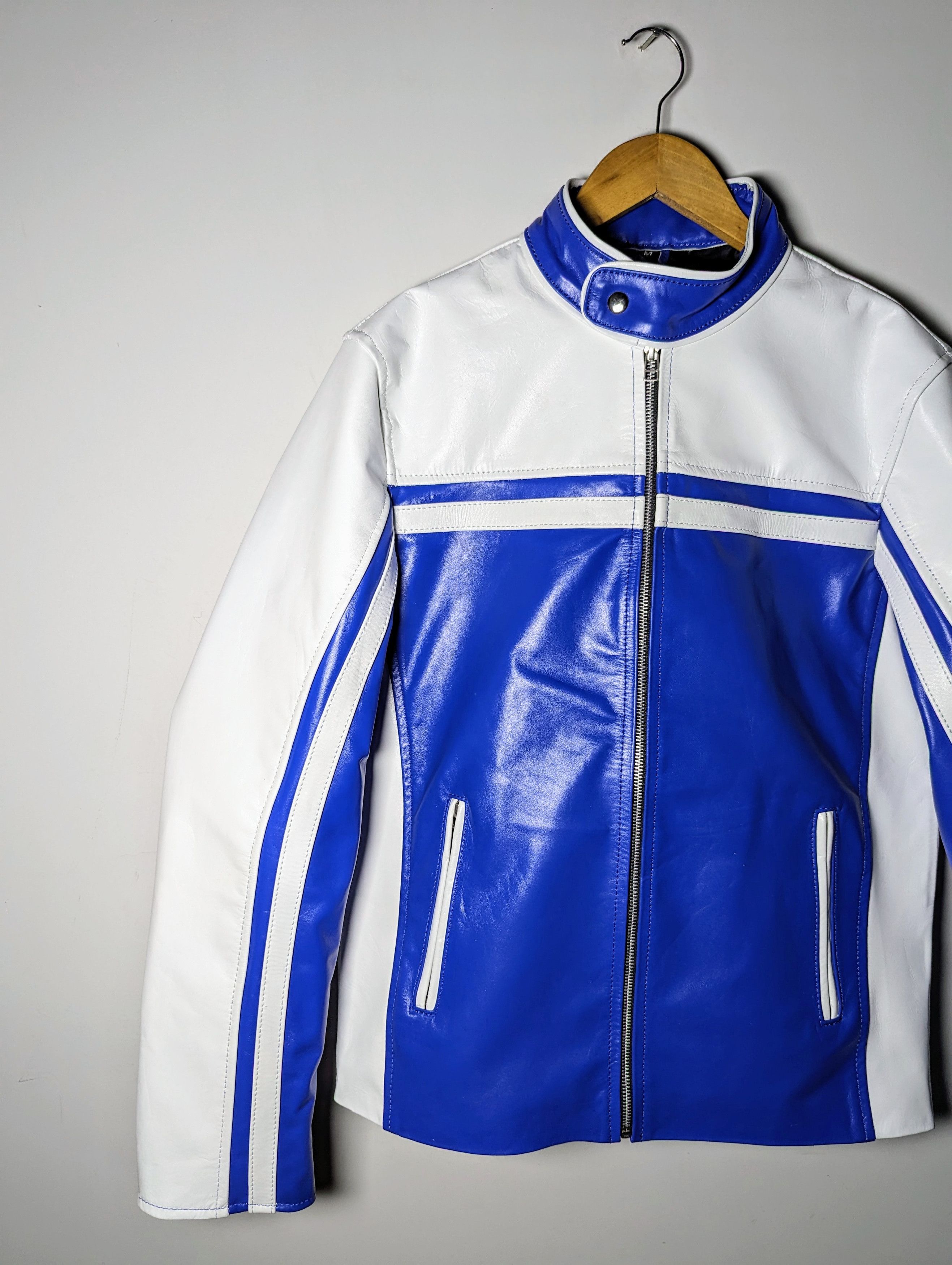 Genuine Leather Men's Fashion Leather Jacket Streetwear size "L" Size US L / EU 52-54 / 3 - 4 Thumbnail