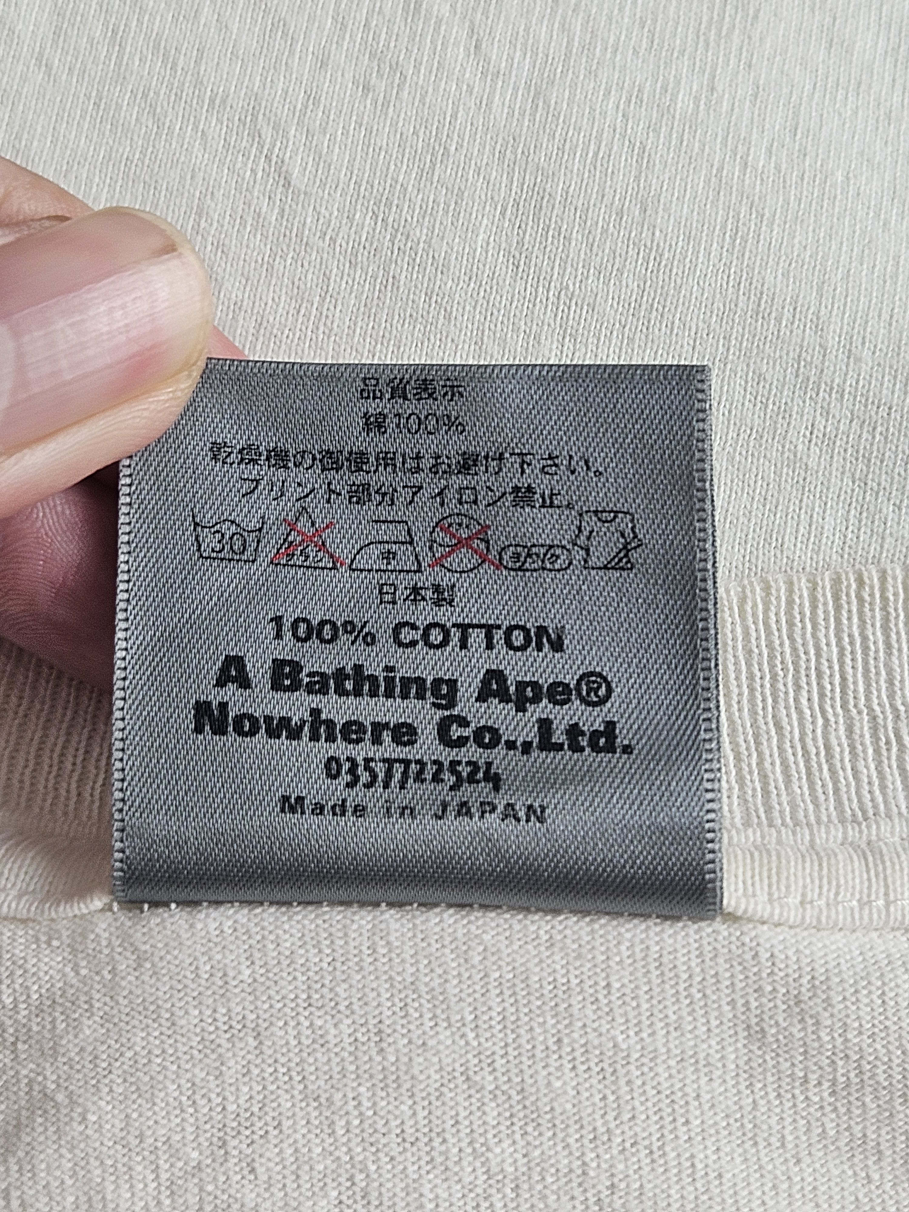 Bape Vintage A Bathing Ape BAPE Busy Work shop Nagoya 90s shirt Size US M / EU 48-50 / 2 - 6 Thumbnail