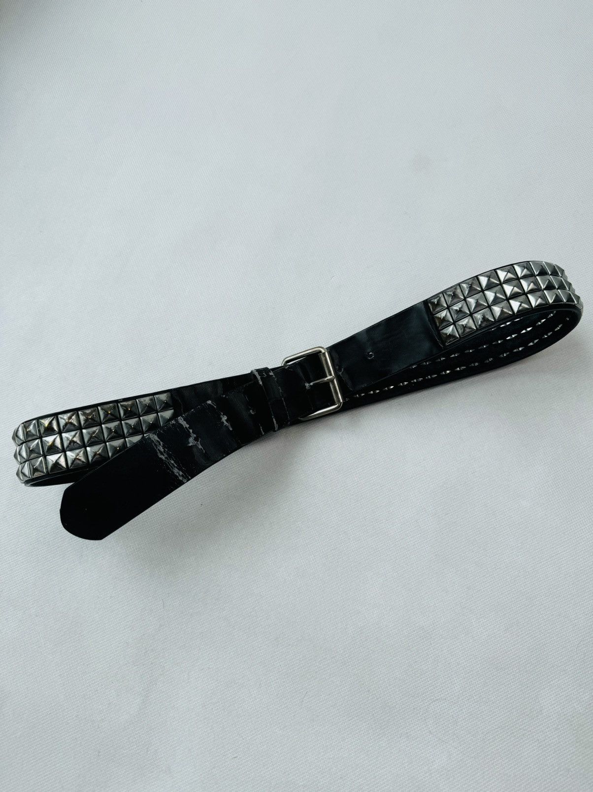Hysteric Glamour Vintage Belts Y2K Rhinestones Punk leather belt Japanese Size 34 - 10 Thumbnail