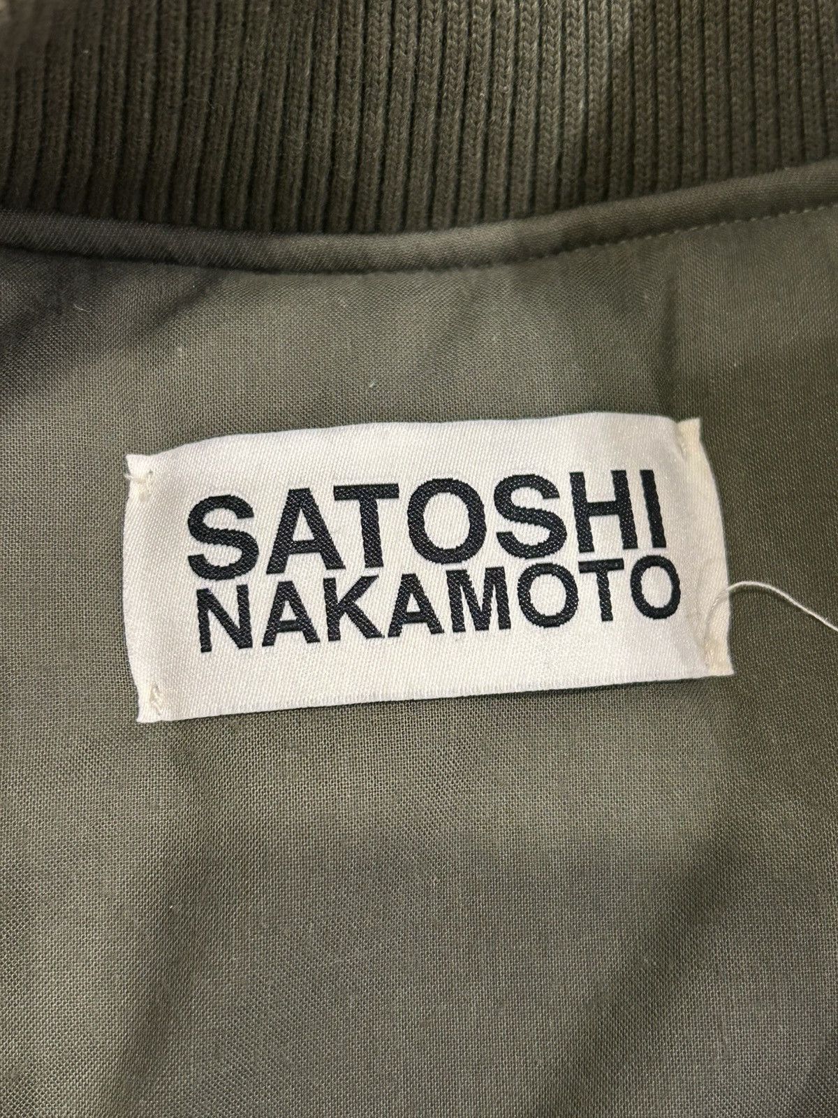 Satoshi Nakamoto Satoshi Nakamoto FW24 MA-1 Moto Jacket Size US M / EU 48-50 / 2 - 4 Thumbnail