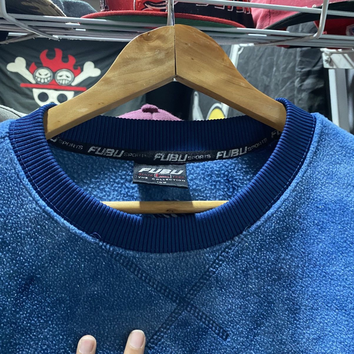 Fubu × Vintage Vintage Fubu Fleece Blue Dye Sweatshirts Size US XL / EU 56 / 4 - 8 Thumbnail