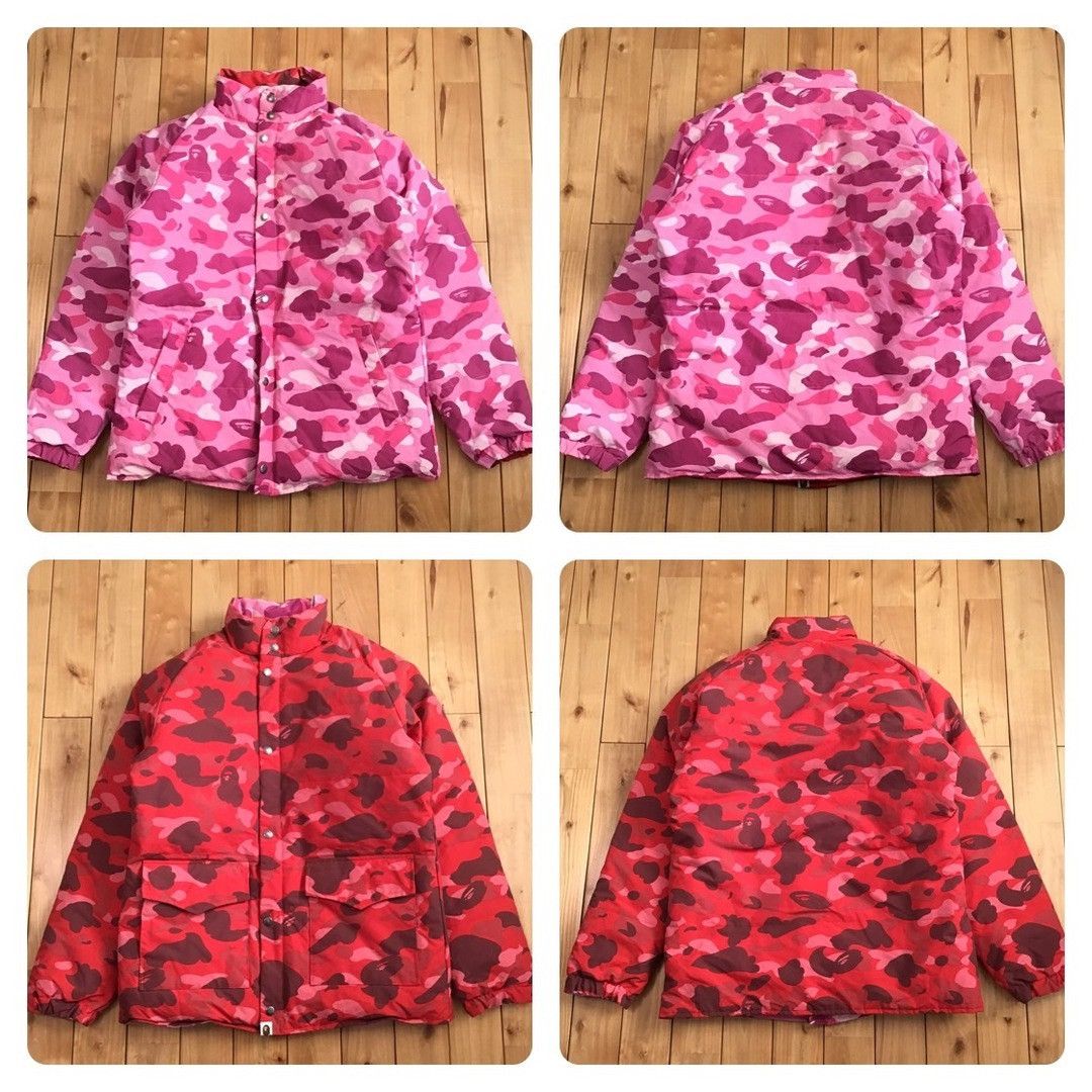 Bape × Nigo 🔥Reversible🔥 BAPE Puffer Down Jacket Pink camo Red camo NIGO Size US M / EU 48-50 / 2 - 1 Thumbnail