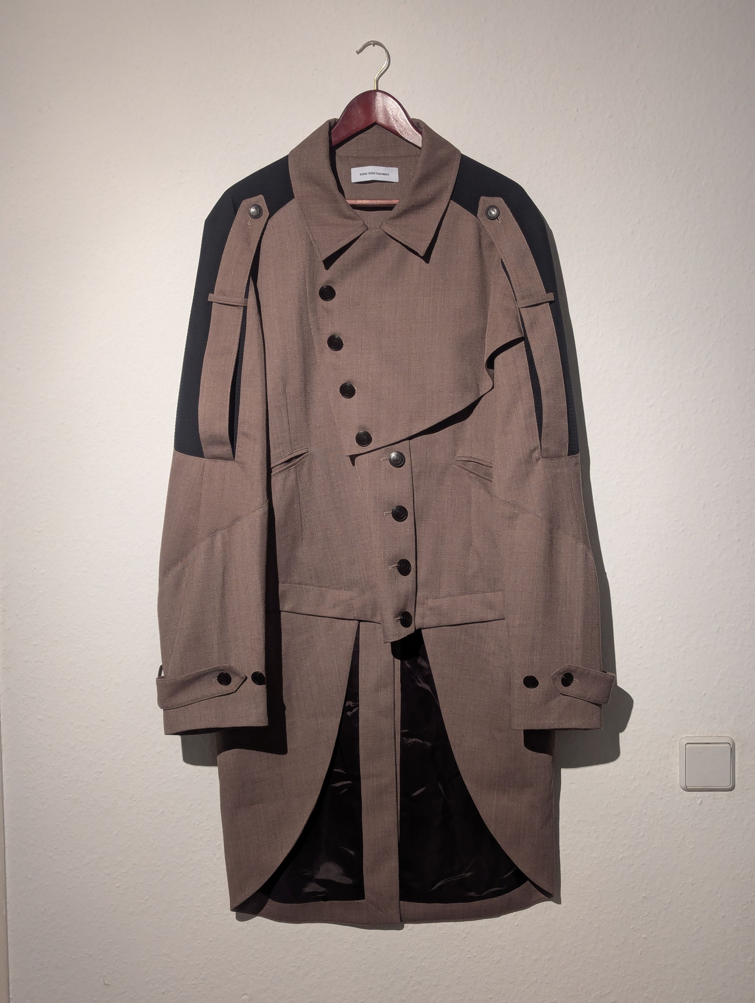 Kiko Kostadinov Transformable Double Breasted Coat Size US L / EU 52-54 / 3 - 5 Thumbnail