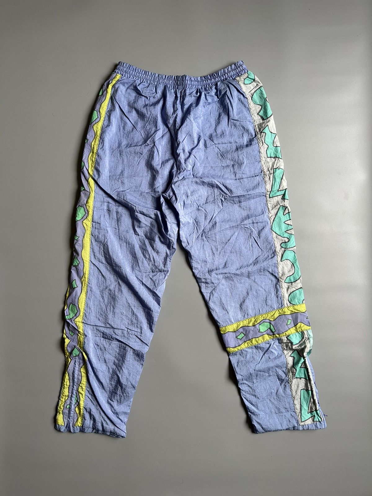 Adidas Vintage 80s Adidas Nylon Tracksuit Jacket Pants Size M Size US M / EU 48-50 / 2 - 21 Thumbnail