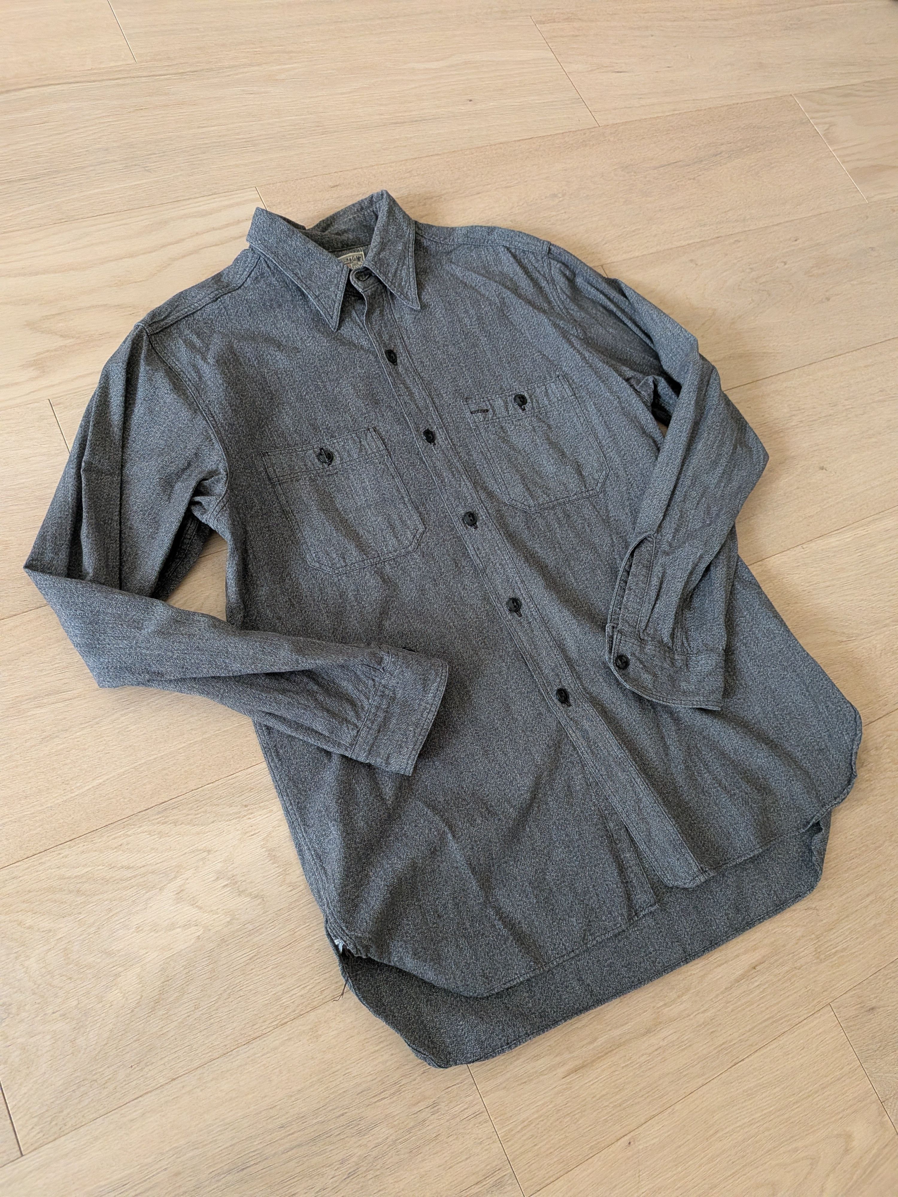 Made in Japan Buzz Rickson’s COTTON COVERT WORK SHIRT SZ M/L