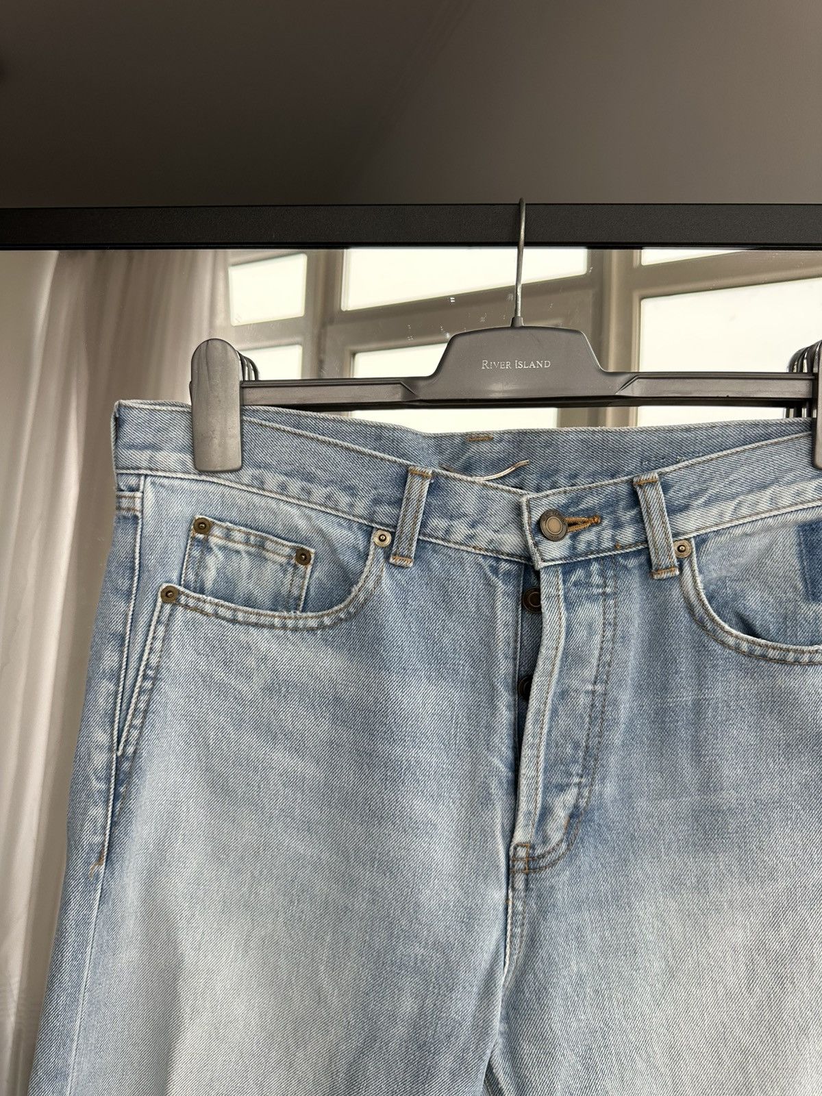Saint Laurent Paris Saint Laurent Paris Made in Japan Men’s Blue Jeans Sz 31 Size US 31 - 4 Thumbnail
