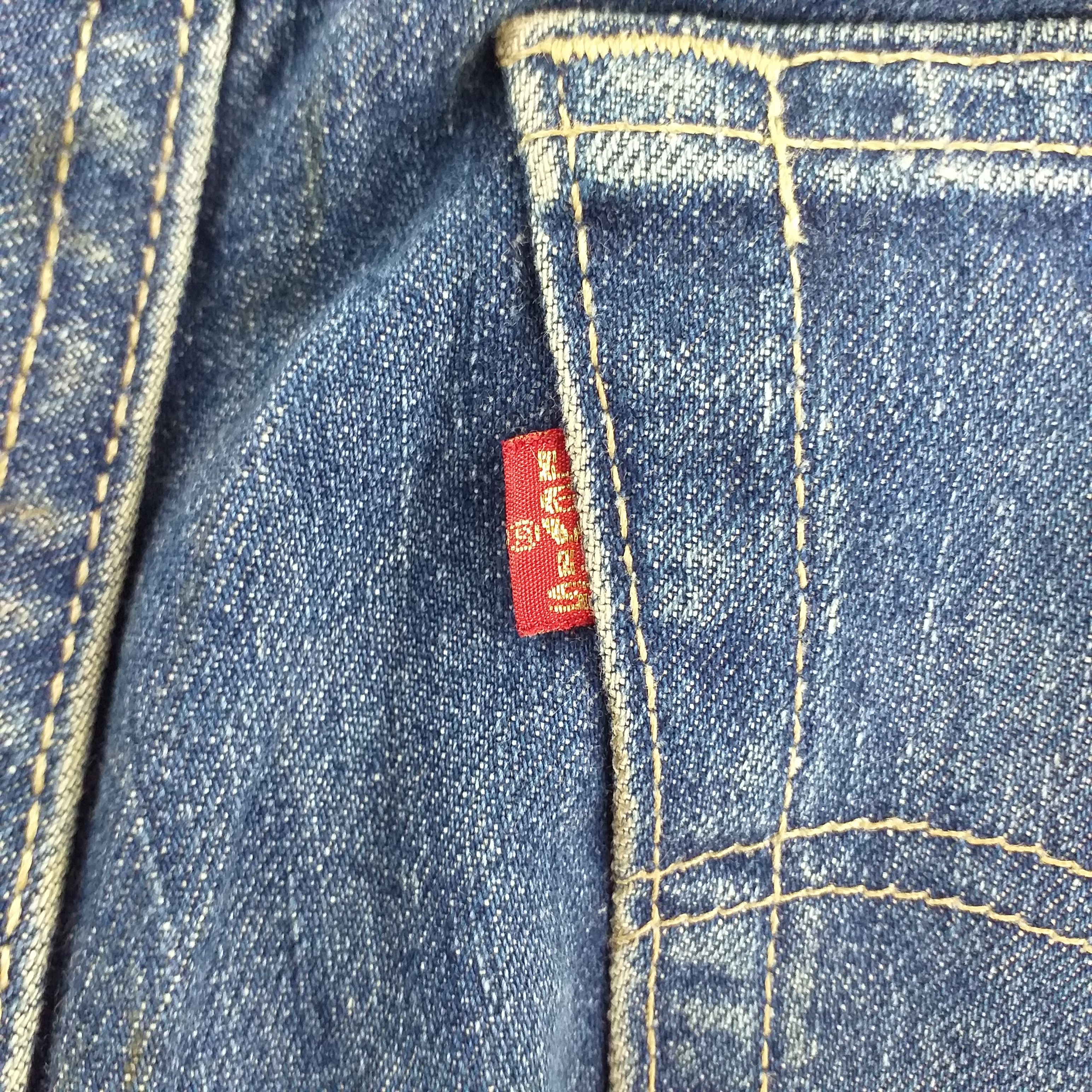 Levi's 80's Vintage Levi's Special Reserve Denim 33 x 29.5 -JN031 Size US 33 - 21 Thumbnail