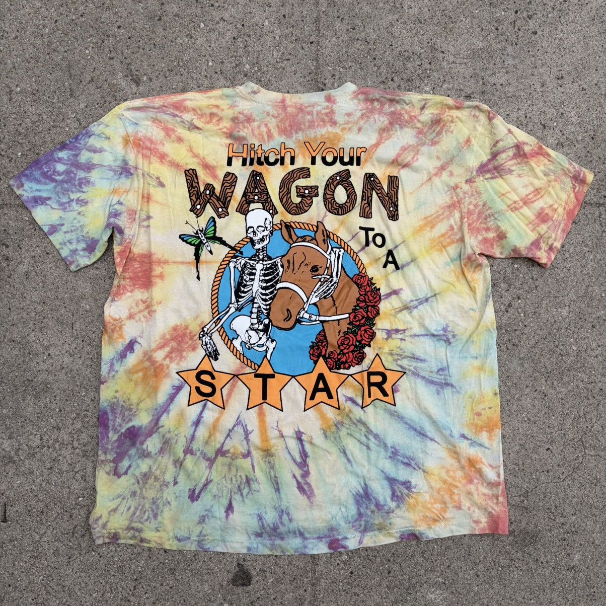 Online Ceramics Online Ceramics Hitch Your Wagon Tie Dye Shirt Size XXL Rare Size US XXL / EU 58 / 5 - 2 Thumbnail