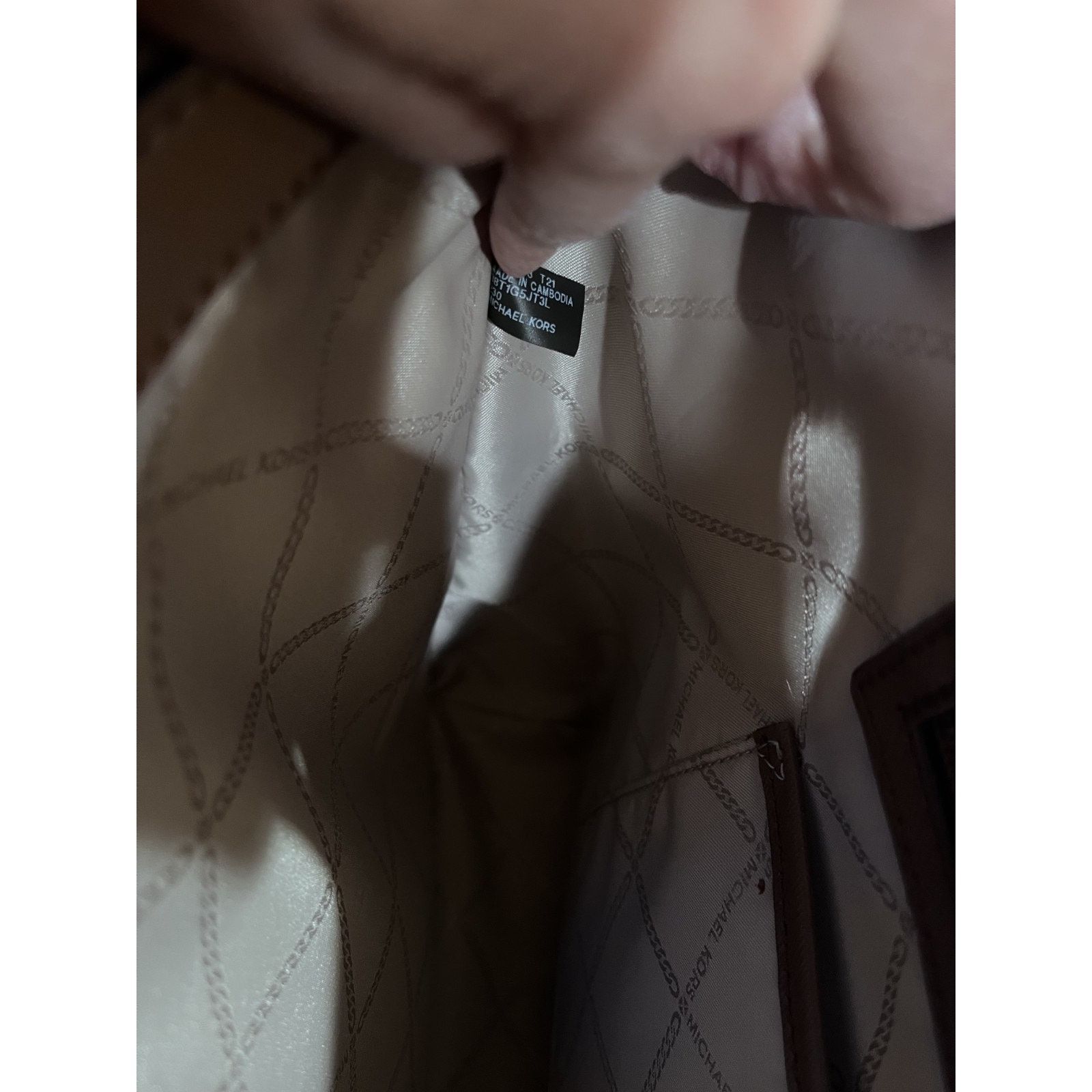 Michael Kors New Michael Kors Joey Large Saffiano Leather Pocket Tote Size ONE SIZE - 11 Thumbnail