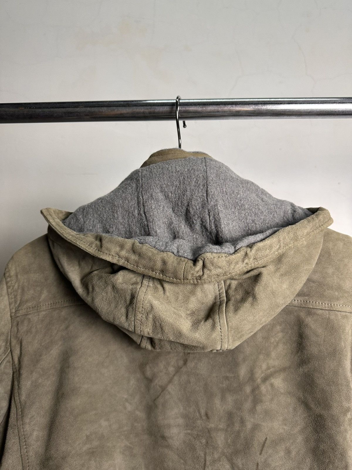 Eleventy Eleventy Suede Hooded Parka Jacket Size US M / EU 48-50 / 2 - 6 Thumbnail