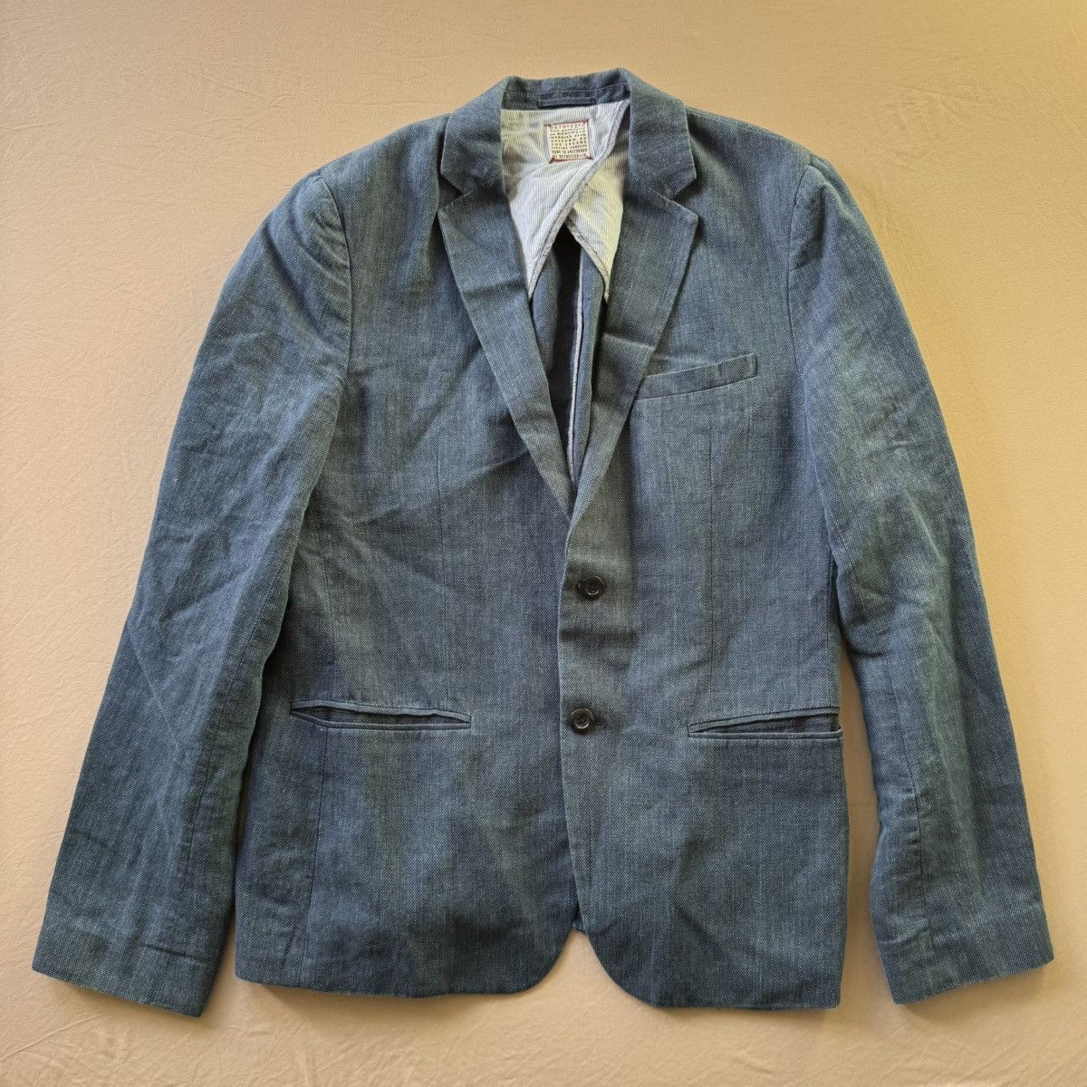 Other Dstrezzed Linen Cotton Blazer Size 38R - 1 Thumbnail