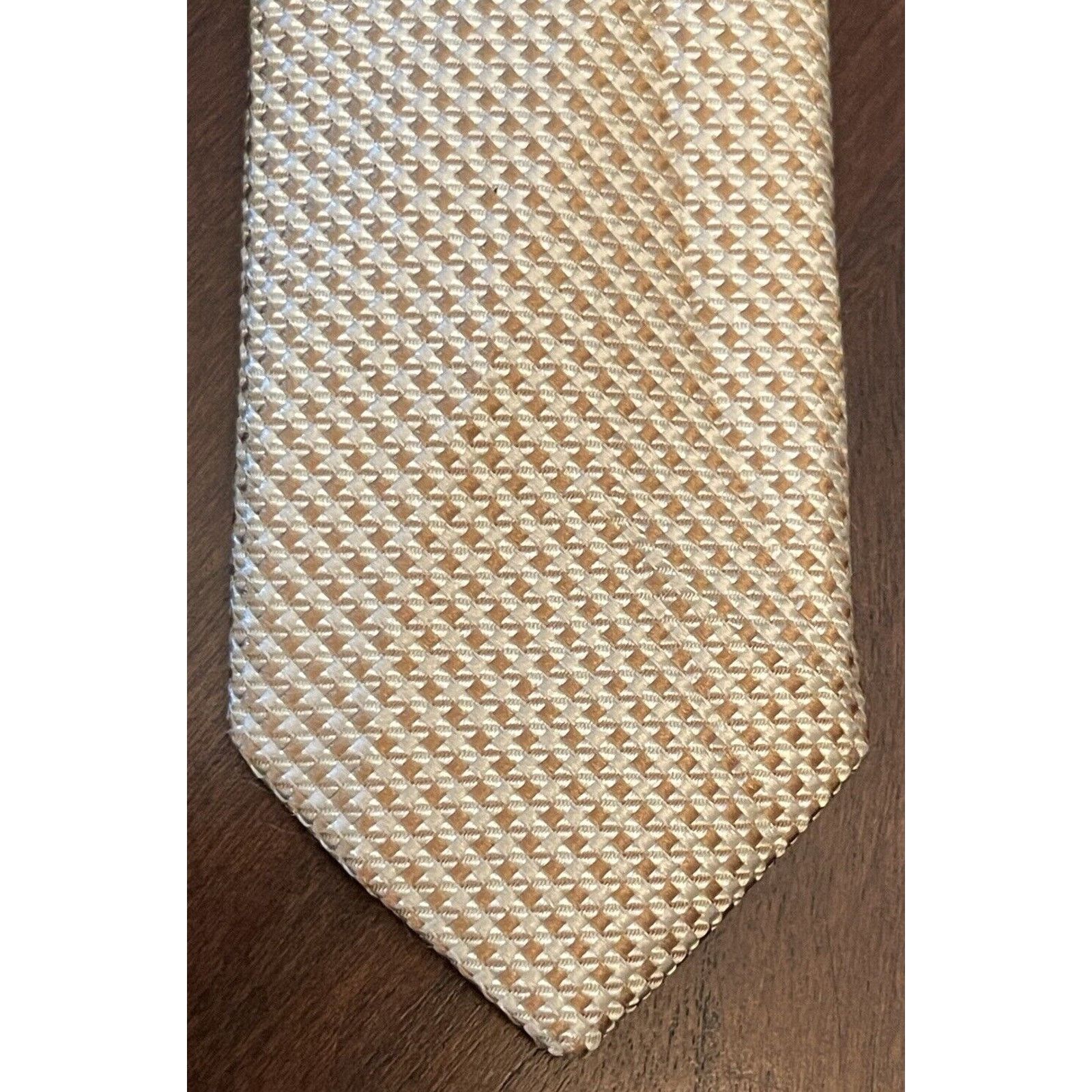 Michael Kors Michael Michael Kors Gold 100% Silk Made In China Size ONE SIZE - 7 Thumbnail