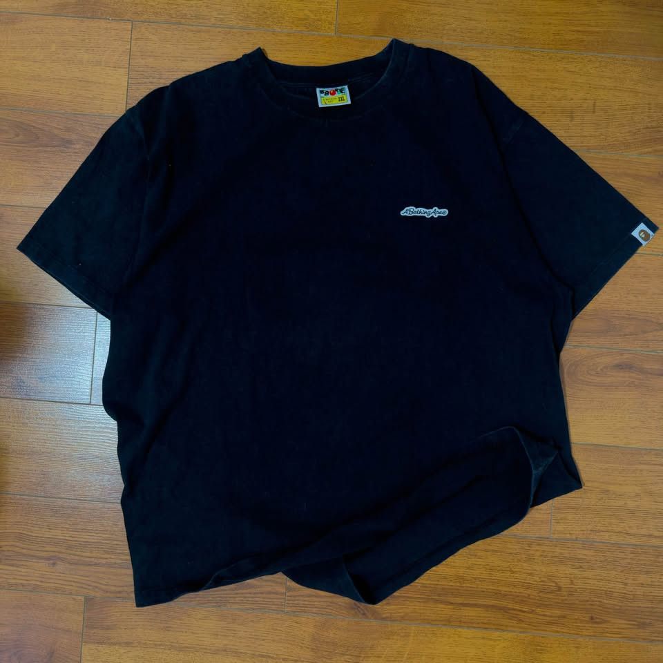 Bape BAPE Cursive Logo Tee Size US XXL / EU 58 / 5 - 1 Thumbnail