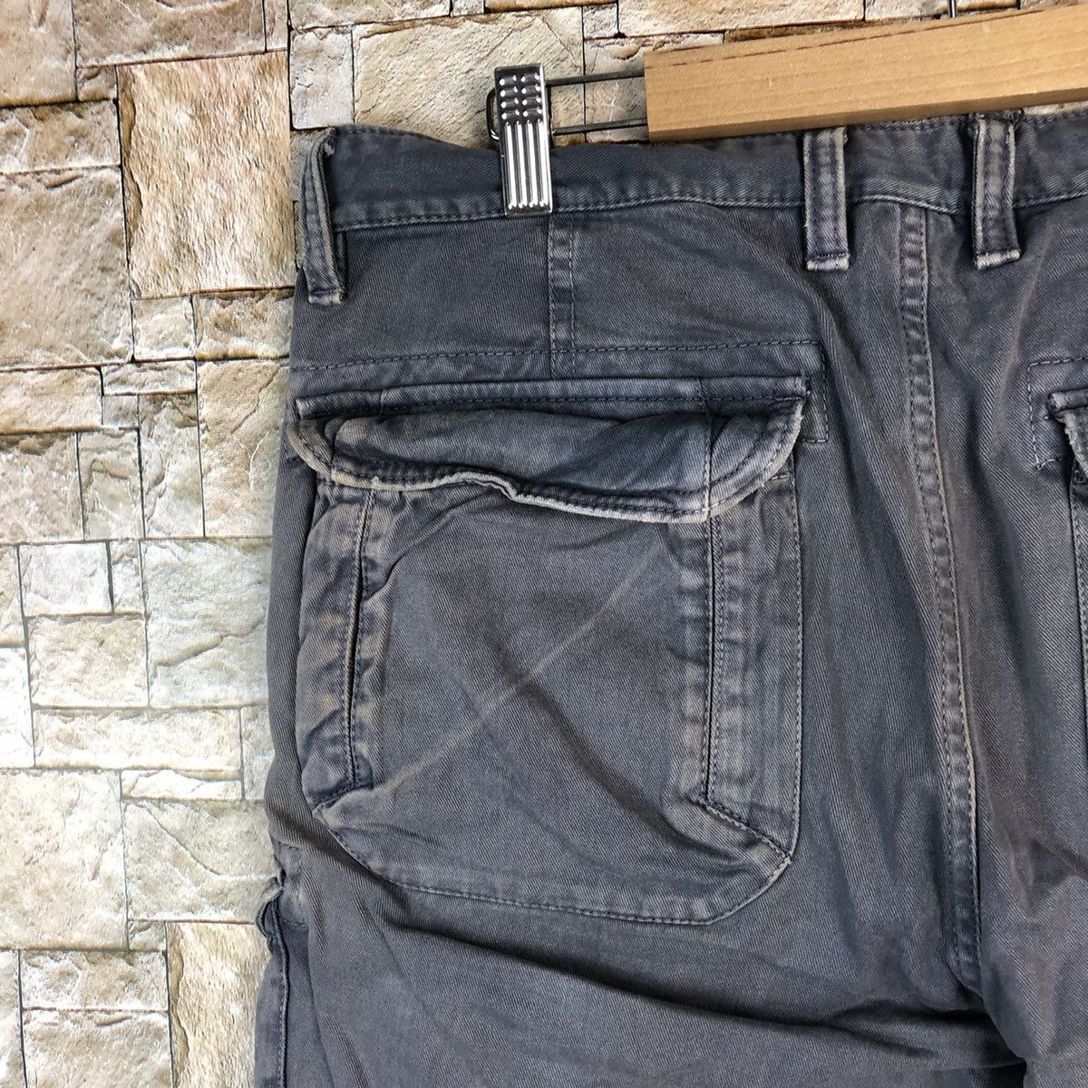 Armani Exchange Armani Exchange Blue Cargo utility Multipocket Pants #A1149 Size US 32 / EU 48 - 18 Thumbnail