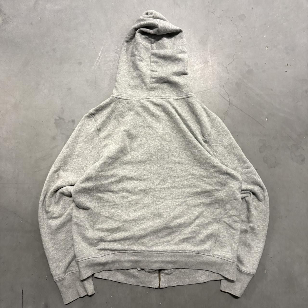 Gap × Vintage Crazy Vintage Y2K/2000s GAP Grey Streetwear Zipup Hoodie! Size US L / EU 52-54 / 3 - 3 Thumbnail