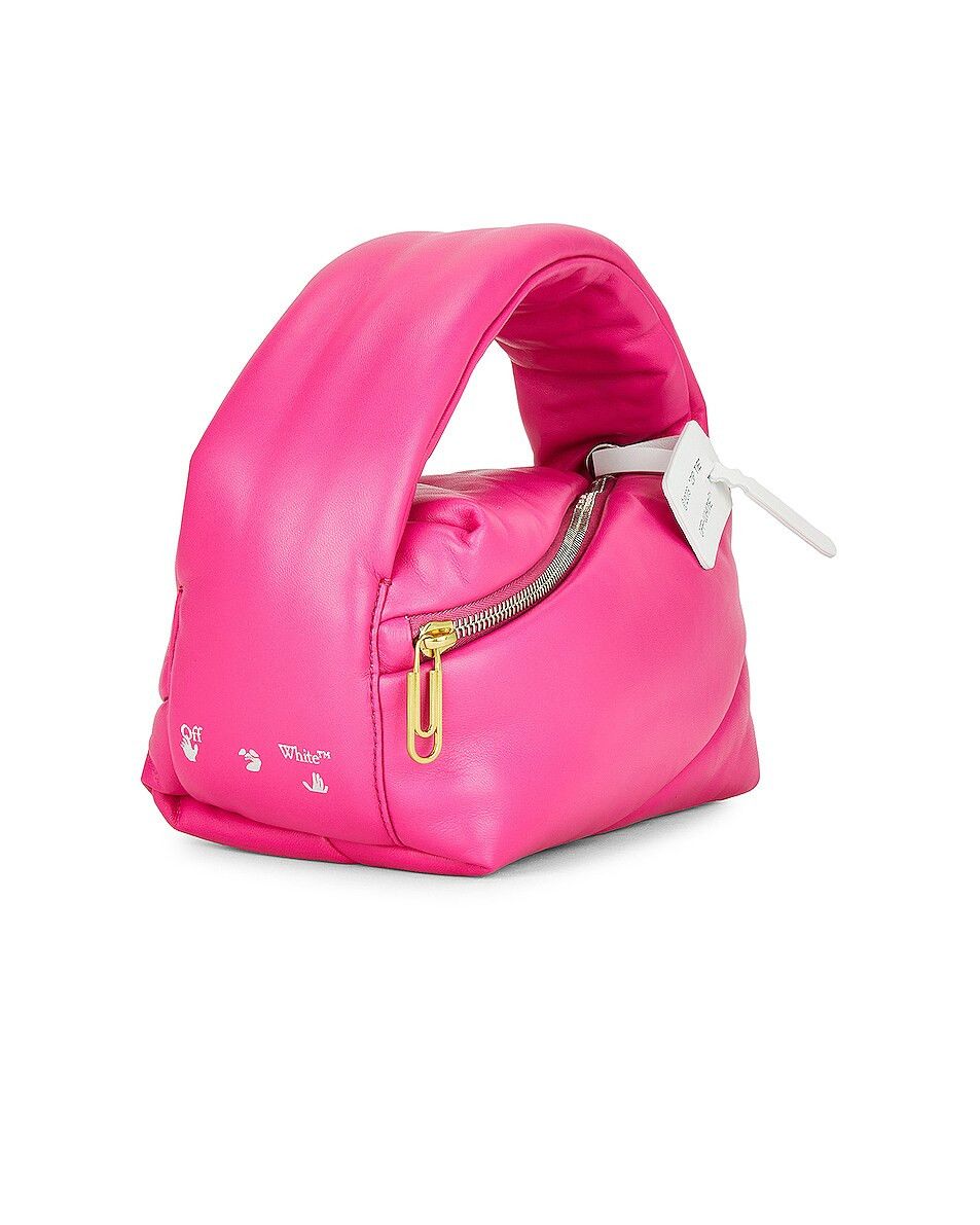 Off-White o1mle0425 Size: OS / Pump Pouch in Fuchsia Size ONE SIZE - 4 Thumbnail