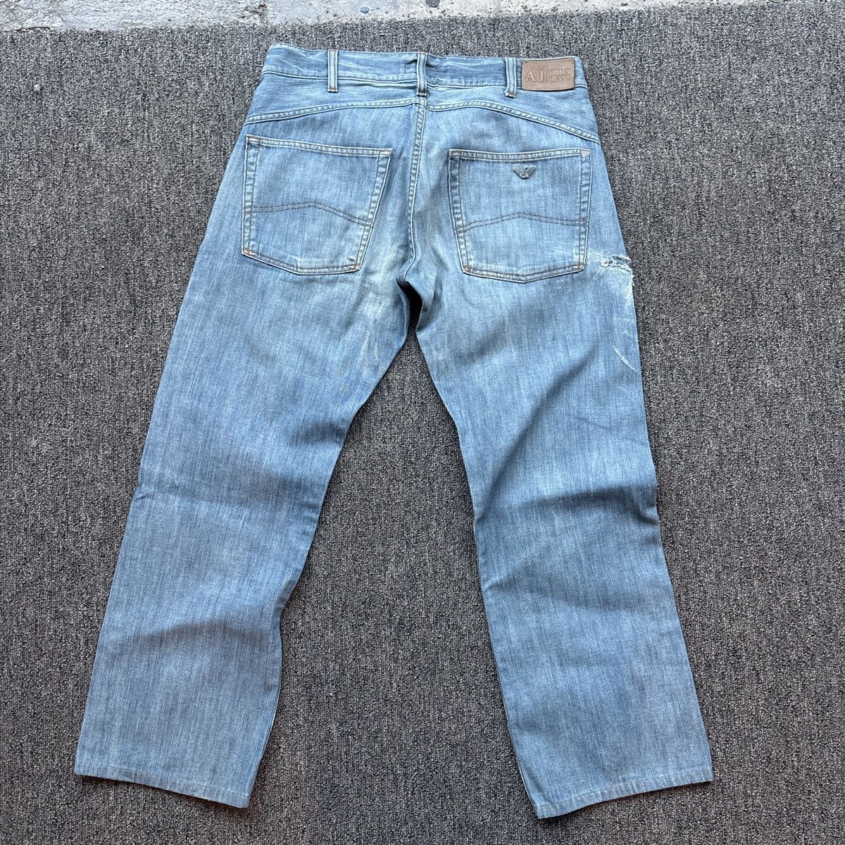 Armani Exchange Vibtage Blue Armani jeans Size US 35 - 2 Thumbnail