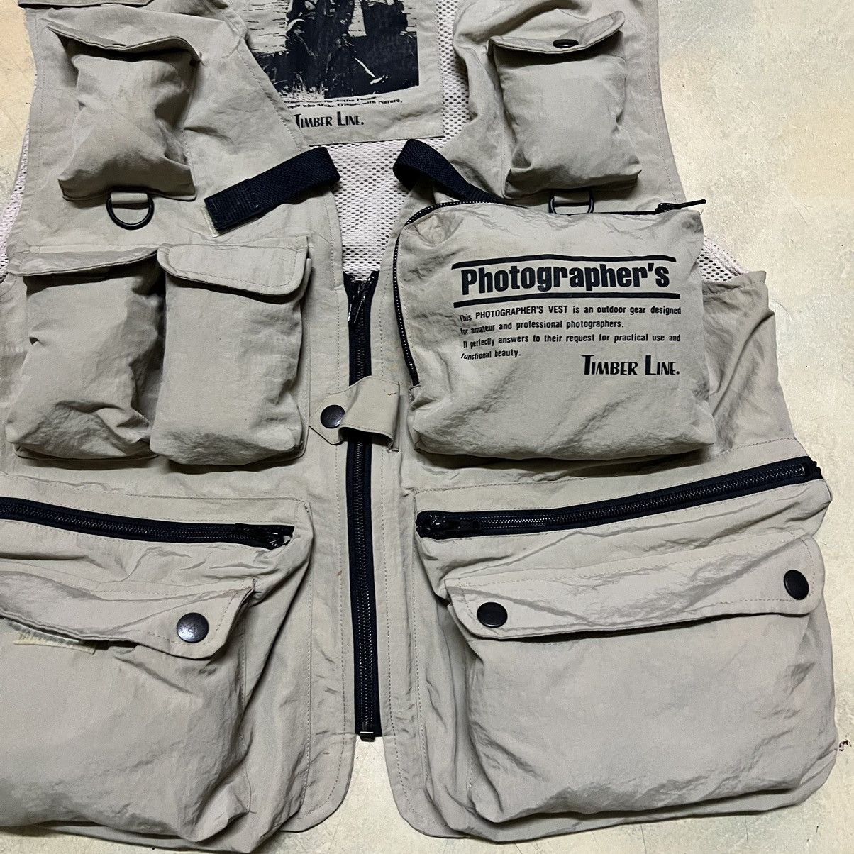 Other Multipockets Tactical Style Vest For Outdoor Size US M / EU 48-50 / 2 - 3 Thumbnail