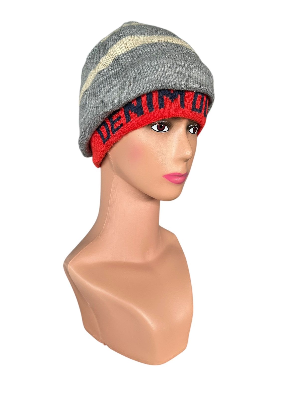 Japanese Brand × Kapital × Vintage Vintage Denim Dungaree Japanese Beanie Hats Size ONE SIZE - 4 Thumbnail