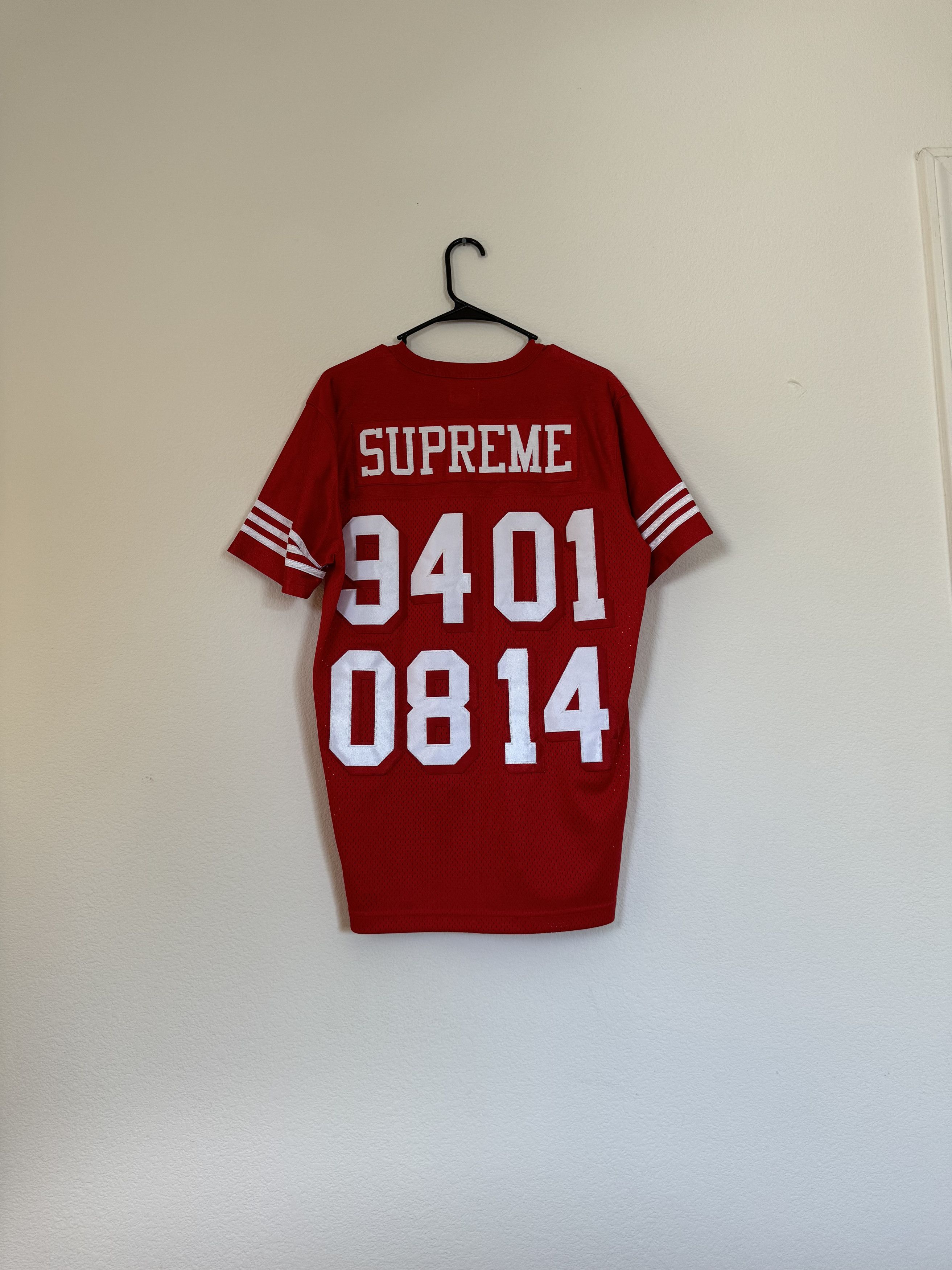 Supreme Supreme Championship Jersey SS14 RARE RED Size US L / EU 52-54 / 3 - 1 Thumbnail