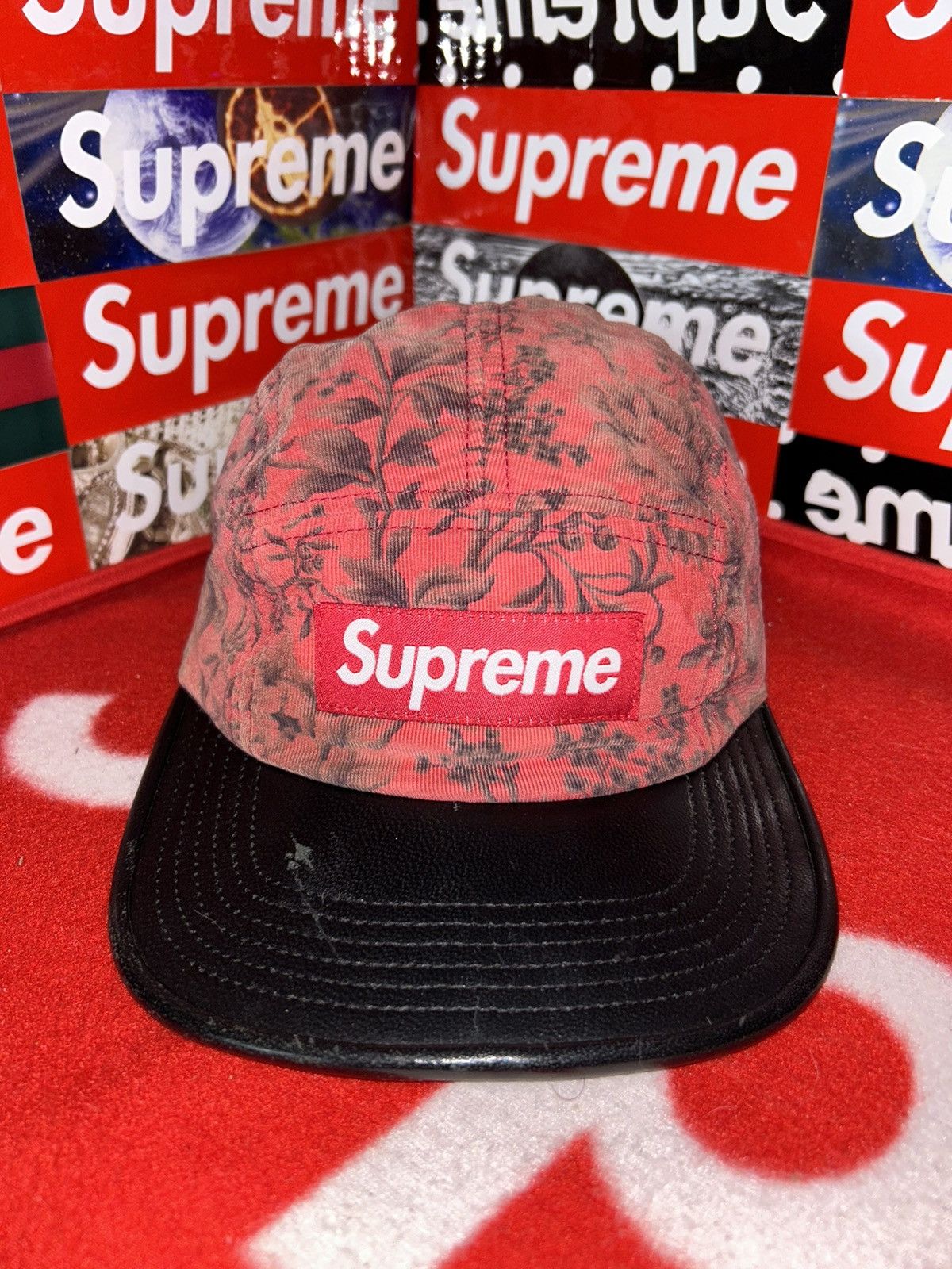 Supreme Supreme Liberty Floral Fabrics 5Panel Camp Cap SS12 RARE HAT Size ONE SIZE - 2 Thumbnail