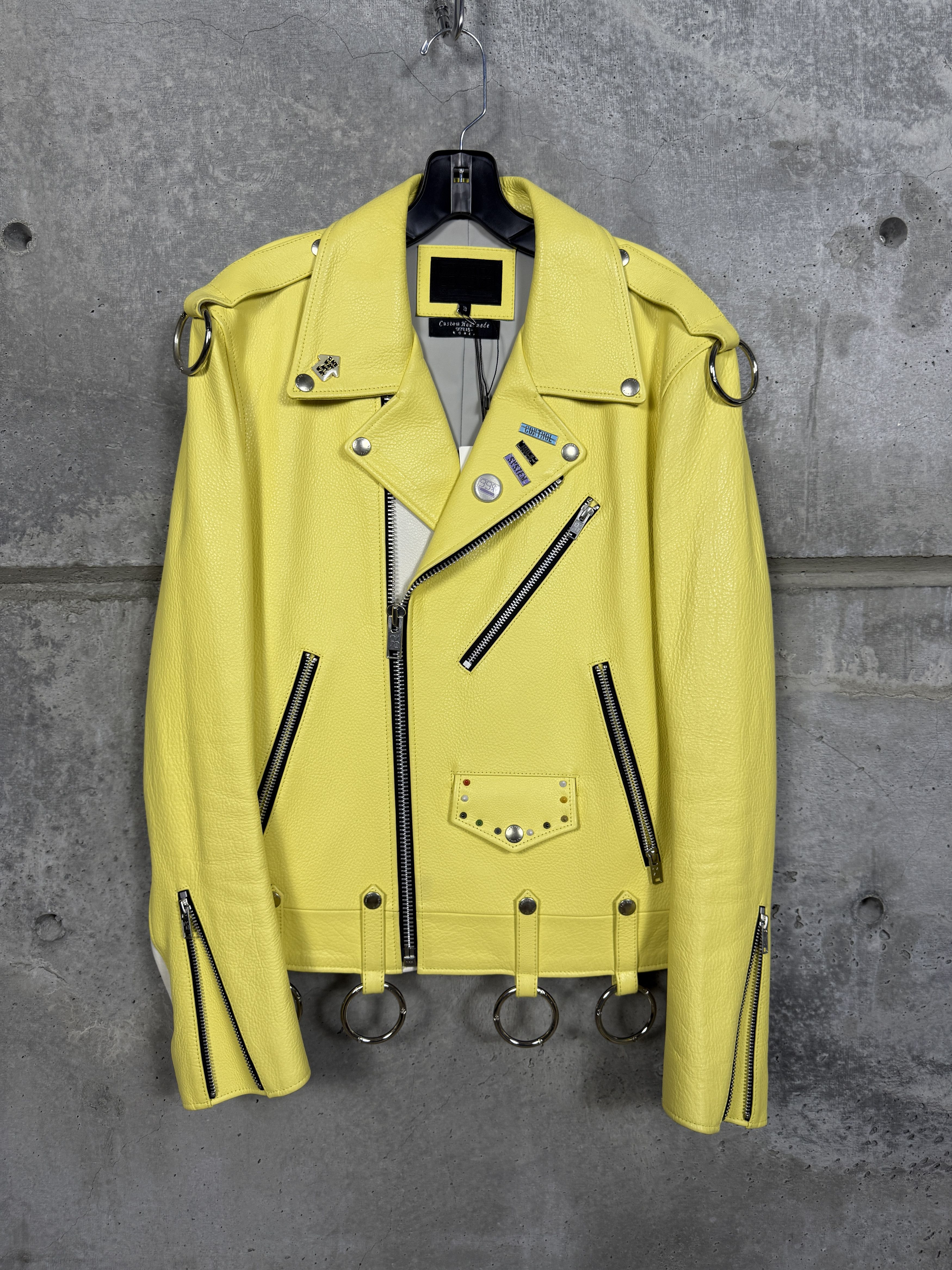 Motorcycle Jacket Zara Yellow Jacket Men Zara Limited Edition Real