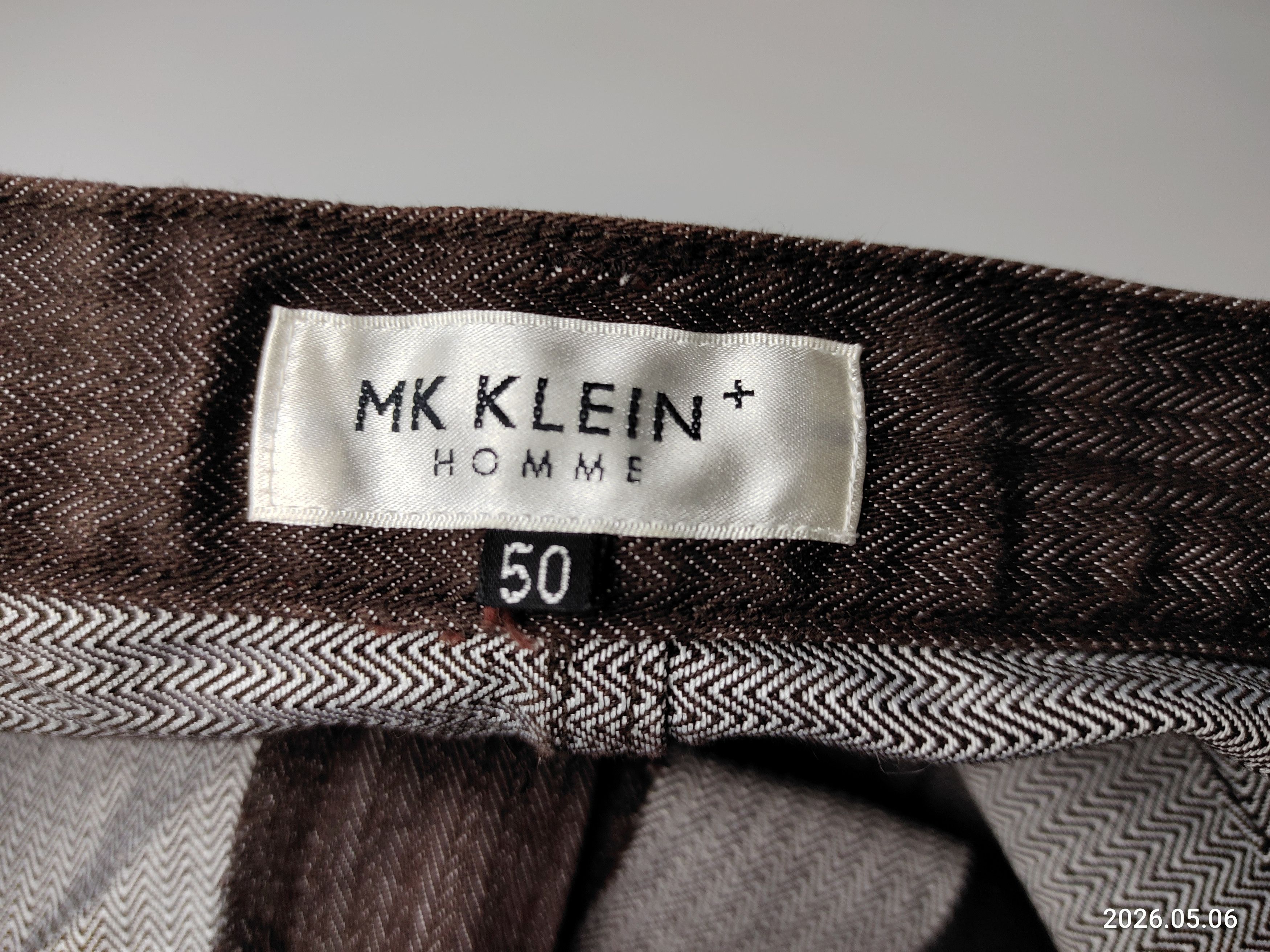 Japanese Brand MK Klein Multipocket Brown Denim cargo Pants Size US 29 - 9 Thumbnail