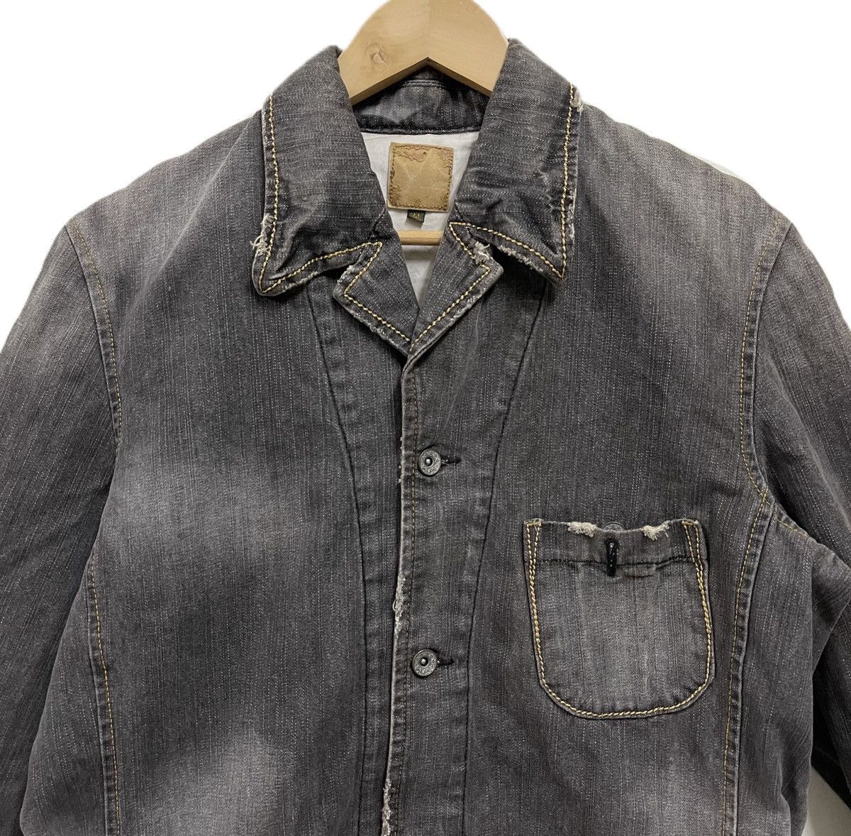If Six Was Nine Power To The People Jacket PTTP Denim Jacket Japanese Brand Size US L / EU 52-54 / 3 - 3 Thumbnail