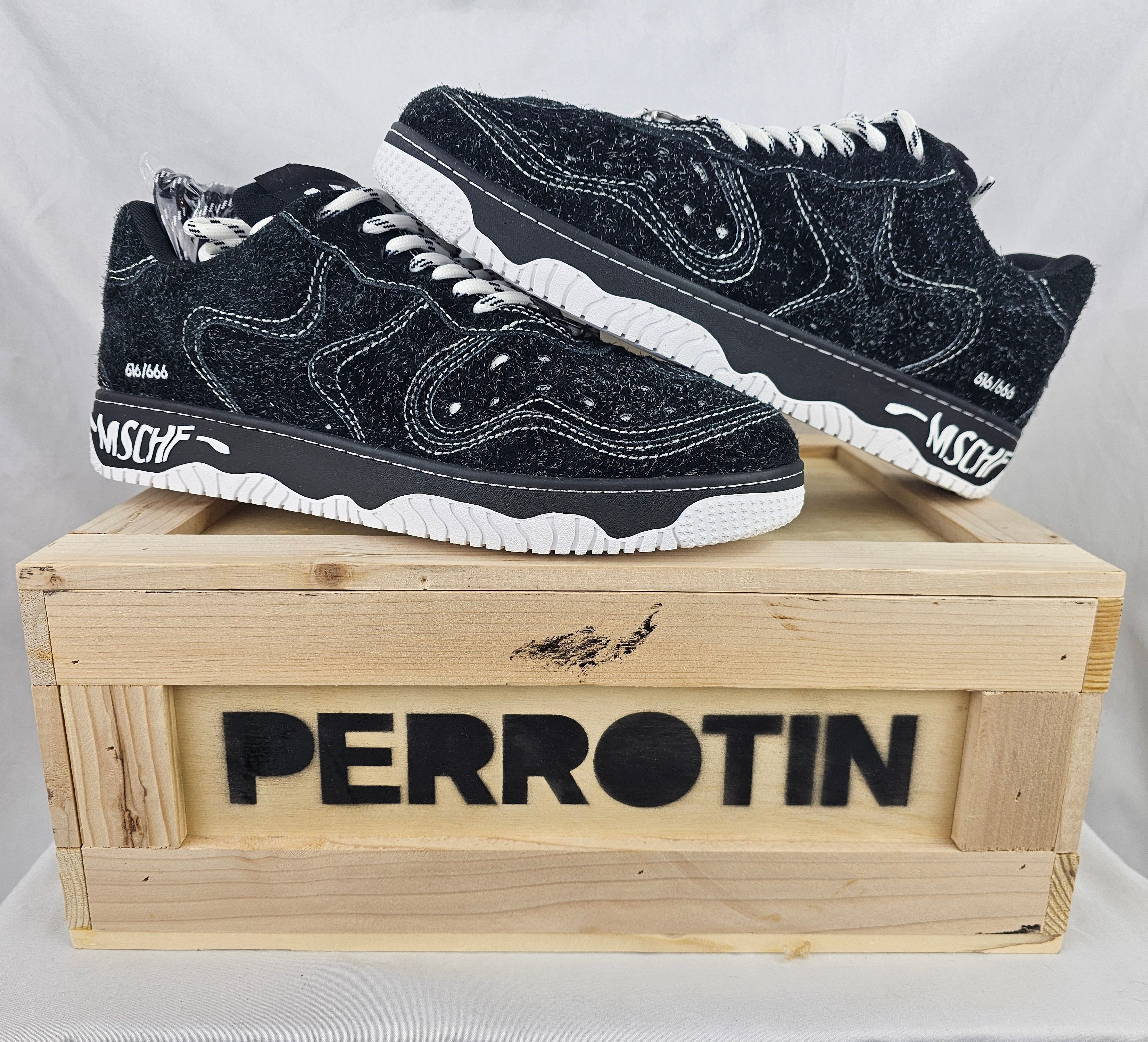 MSCHF MSCHF Super Normal 2 Perrotin Edition (2022) #616/666 NEW Size US 13 / EU 46 - 1 Thumbnail