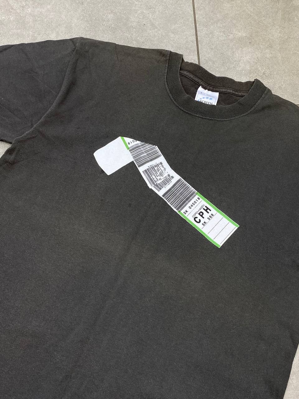 Vintage Vintage Zip Code 2000s Rave CPH Copenhagen T-Shirt Size US L / EU 52-54 / 3 - 7 Thumbnail