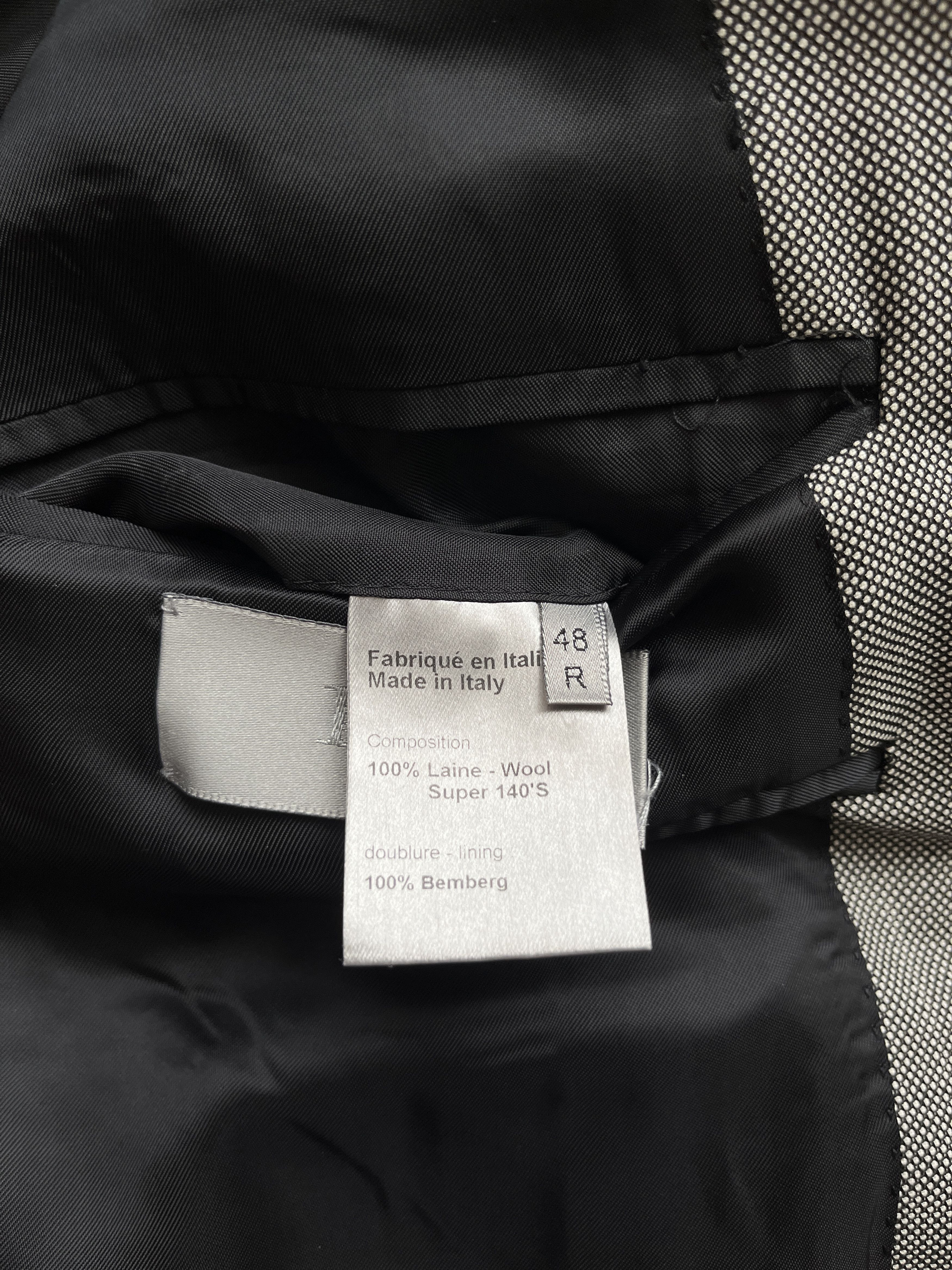 Dior ⚡️QUICK SALE⚡️2008 Dior by KVA Gray Blazer Jacket Size US M / EU 48-50 / 2 - 5 Thumbnail