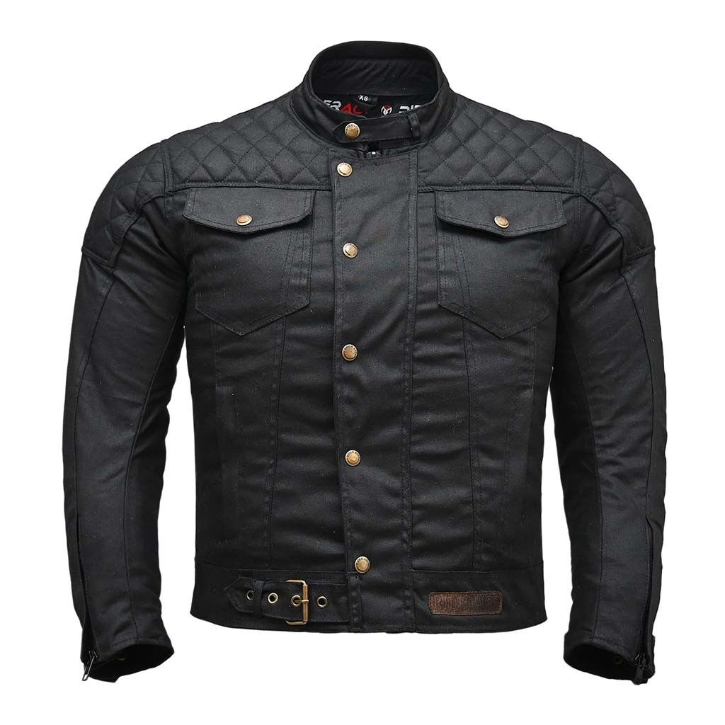 Other Waxed Cotton Textile Waterproof Motorcycle Jackets Size US M / EU 48-50 / 2 - 1 Thumbnail