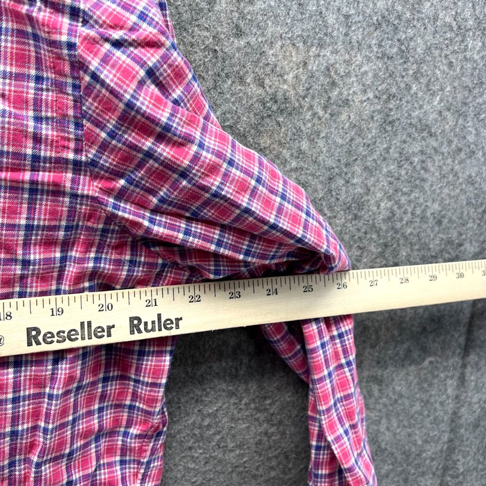 Ralph Lauren VINTAGE Ralph Lauren Shirt Men Medium Pink Button Up Classic Tattersall Plaid Size US M / EU 48-50 / 2 - 4 Thumbnail