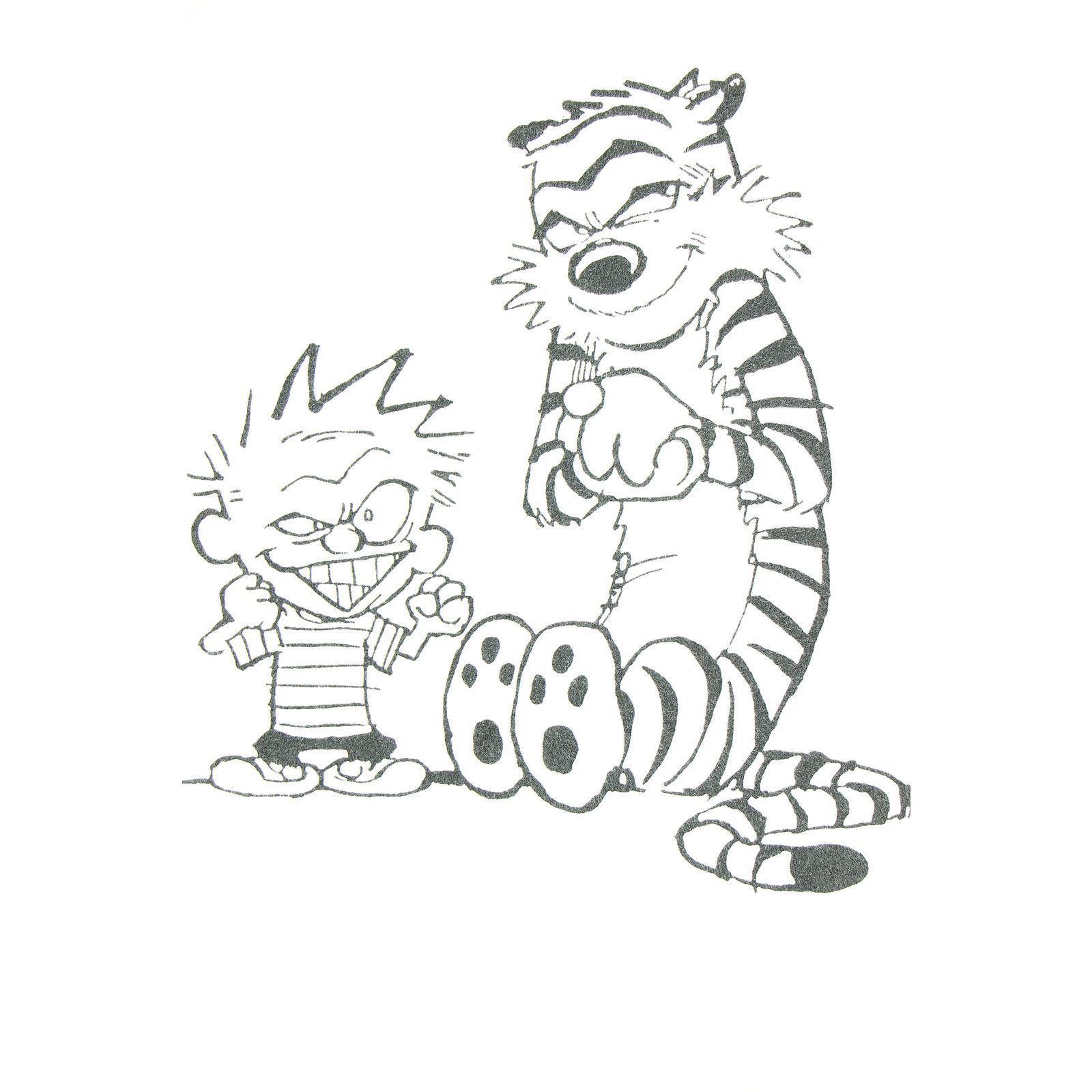Other 90s Vintage Calvin and Hobbes Cartoon Comic Strip T Shirt M Size US M / EU 48-50 / 2 - 6 Thumbnail