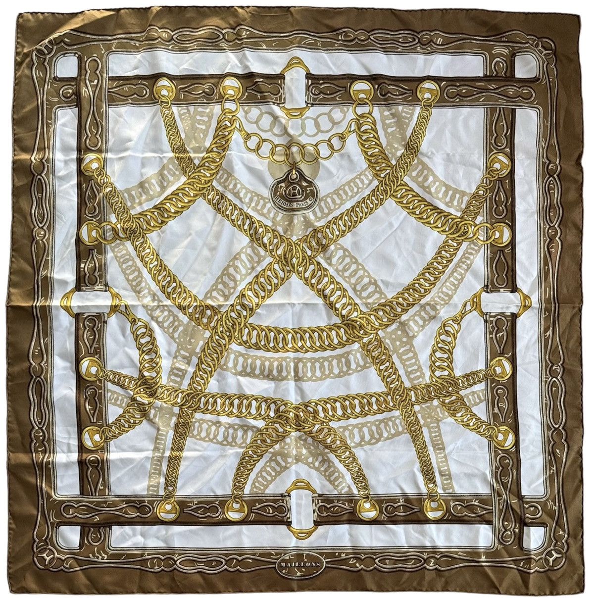 Hermes Hermes 90” silk scarf Size ONE SIZE - 1 Thumbnail