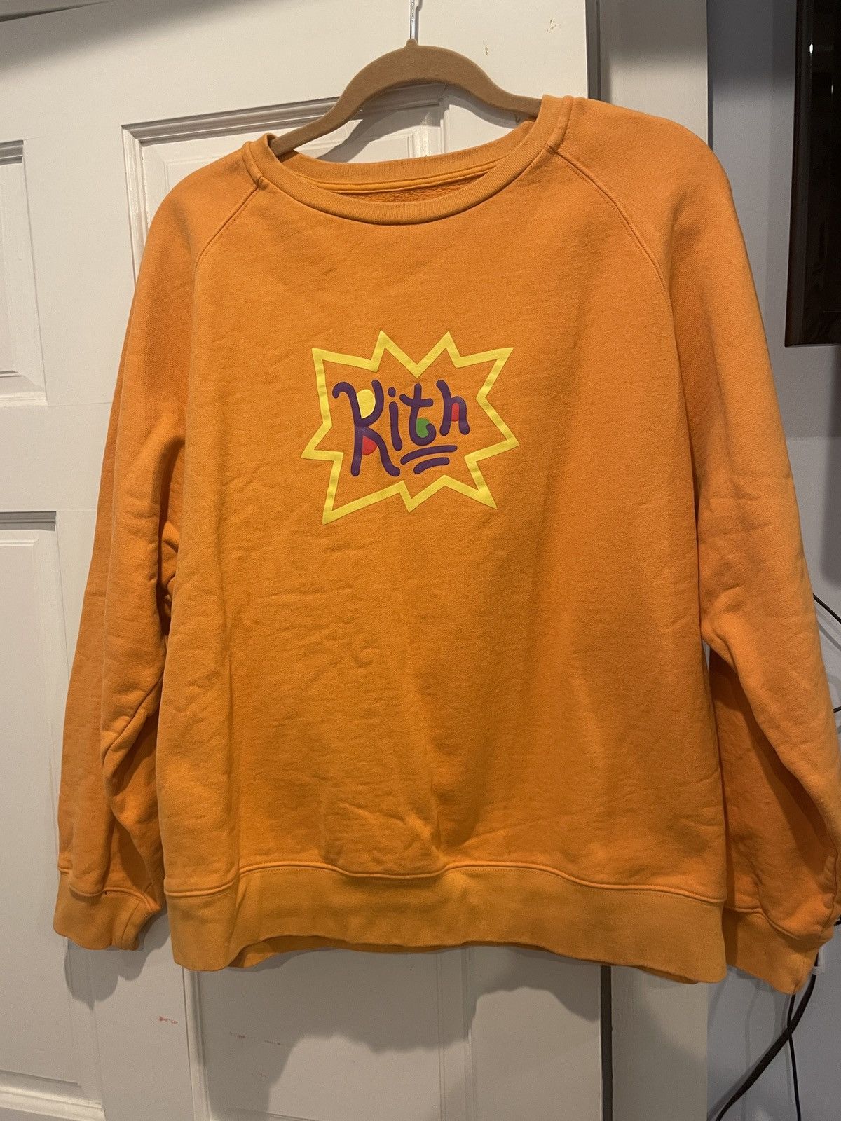 Kith × Nickelodeon 2015 Kith x Nickelodeon Rugrats Logo Crewneck Sweatshirt Size US XL / EU 56 / 4 - 1 Thumbnail
