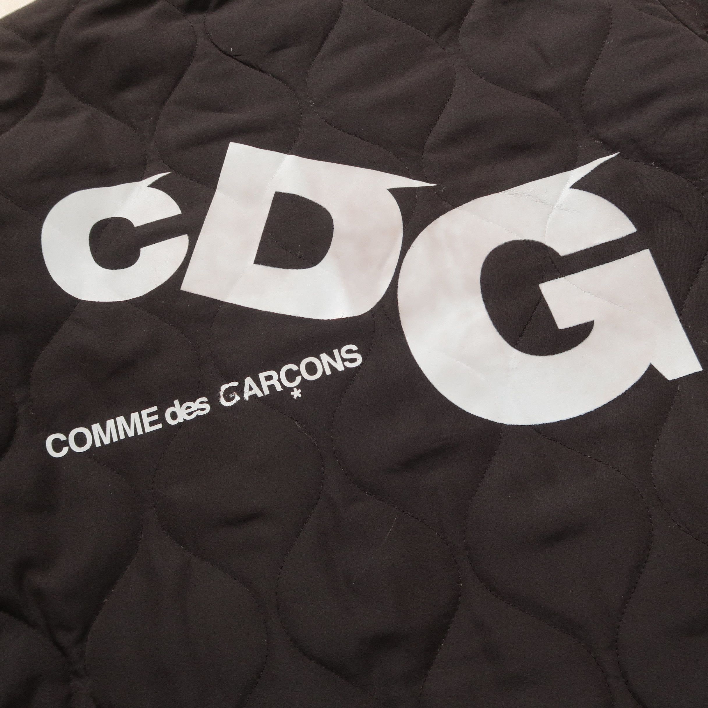 Comme des Garcons Comme des Garcons Logo Bomber Zip Jacket Size US S / EU 44-46 / 1 - 9 Thumbnail