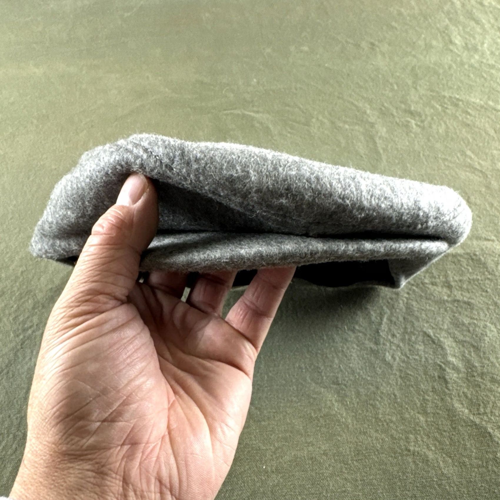 JCPenney VINTAGE USA Union Made Wool Blend Flat Cap Gray Ivy Driving Size M NWT Size ONE SIZE - 2 Thumbnail