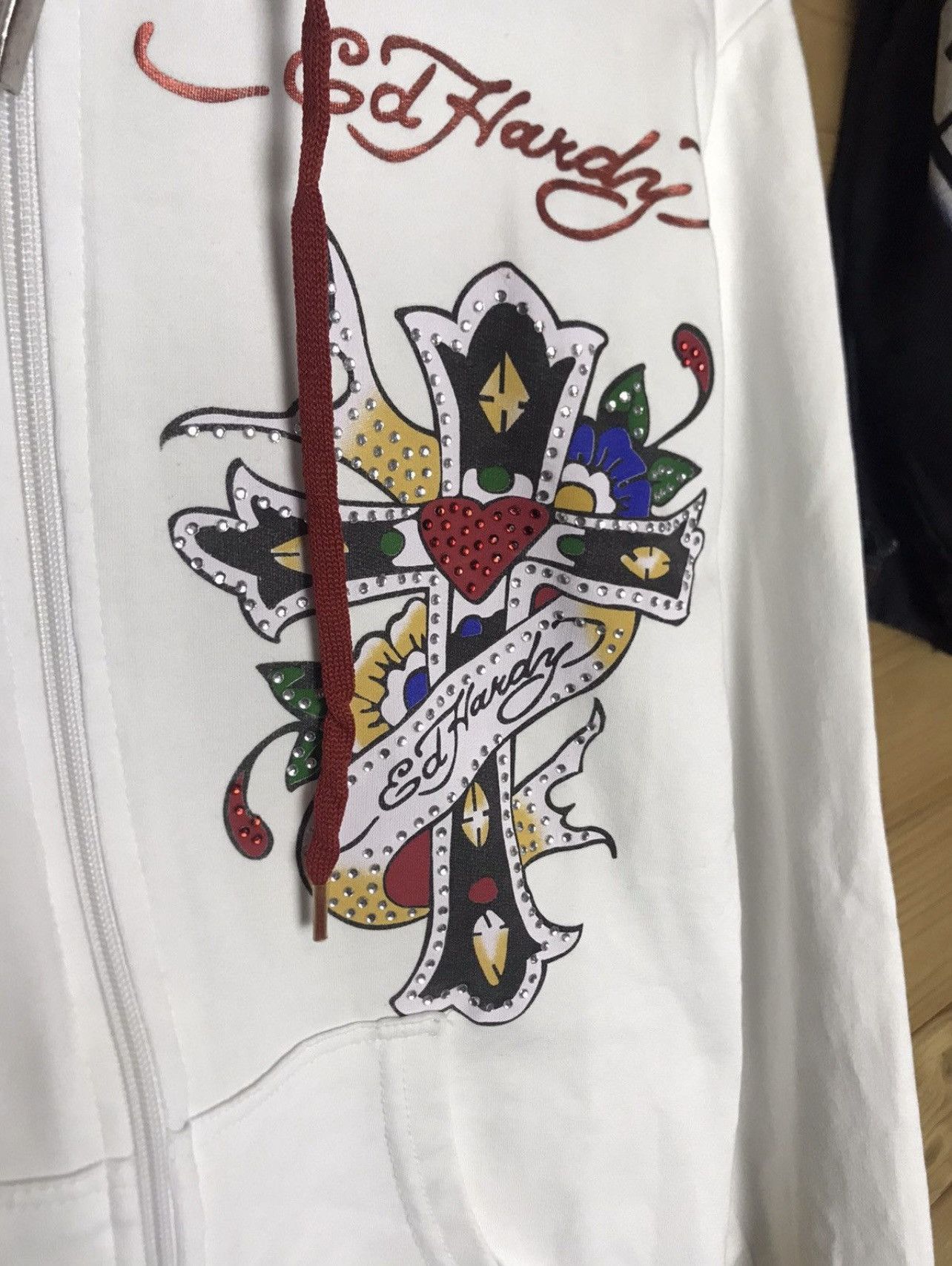Ed Hardy Vintage Ed Hardy zip hoodie Size S / US 4 / IT 40 - 3 Thumbnail